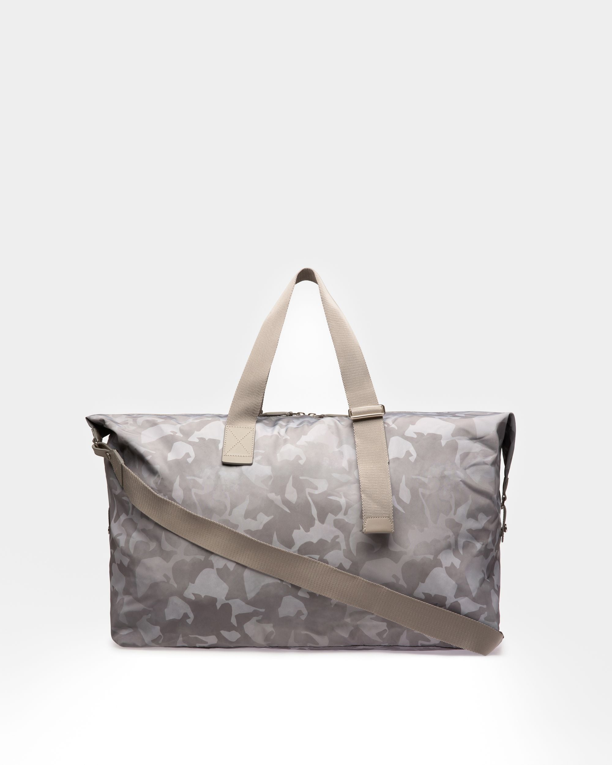 Fesder Reisetasche Aus Steingrauem Nylon - Herren - Bally - 02