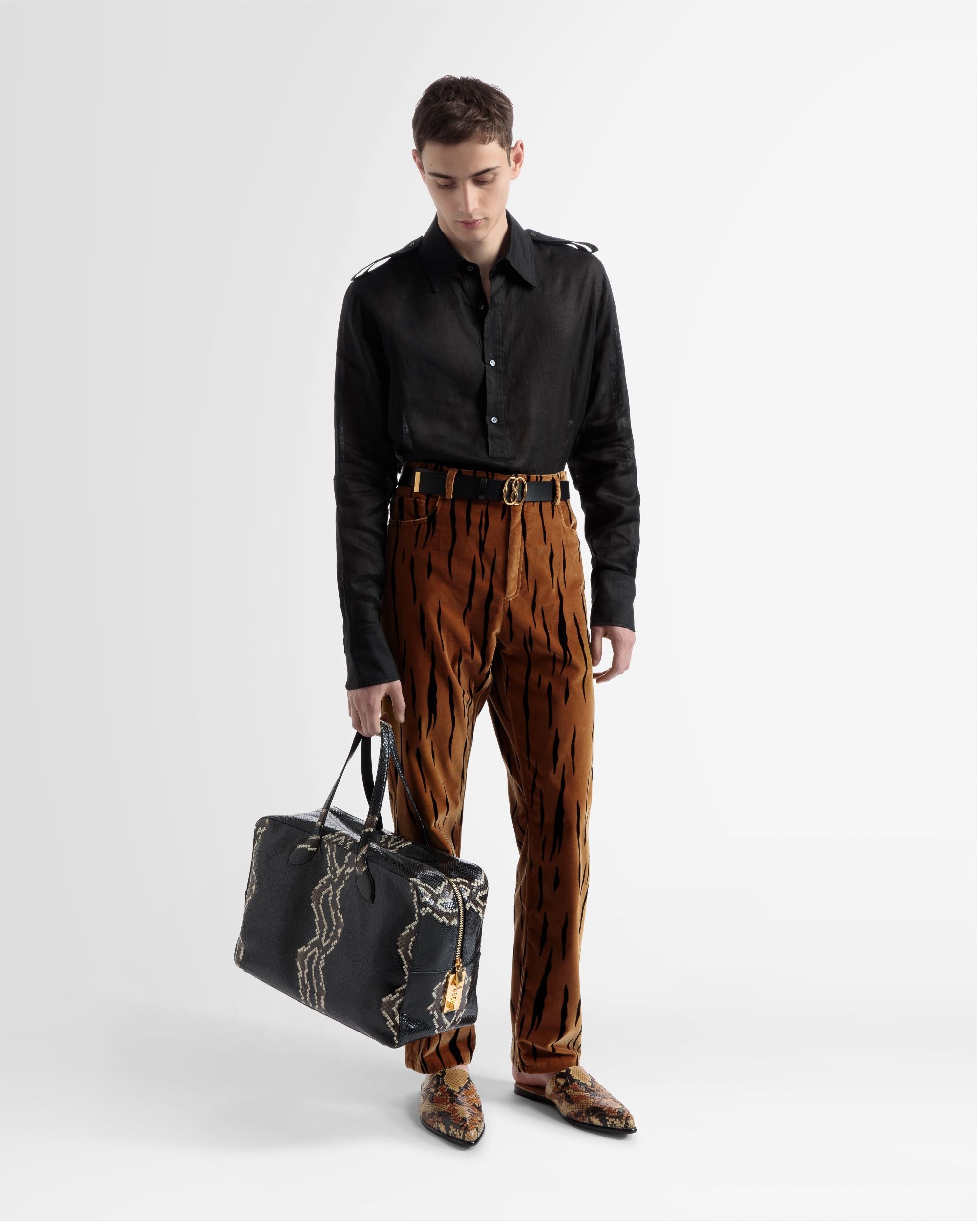 Lago Reisetasche Mit Python-Print - Herren - Bally - 02