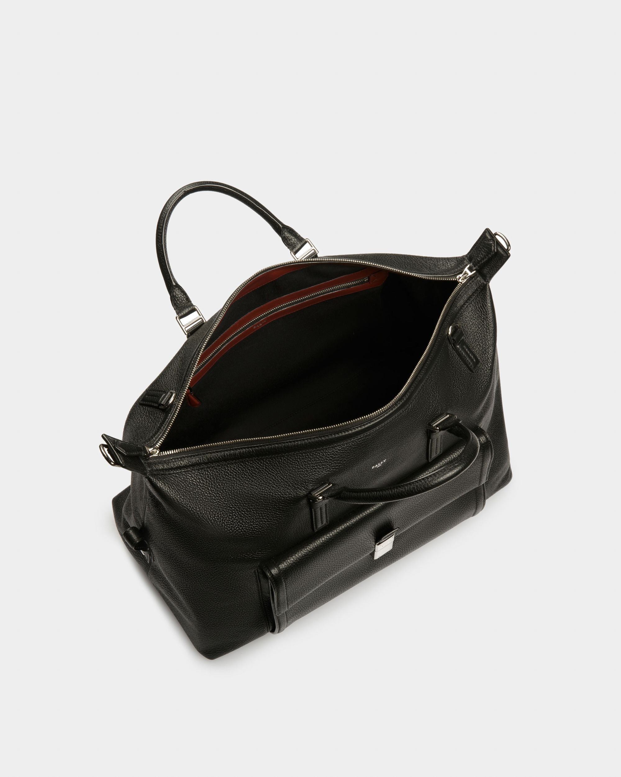 Sandri Weekender Bag Aus Leder In Schwarz - Herren - Bally - 04