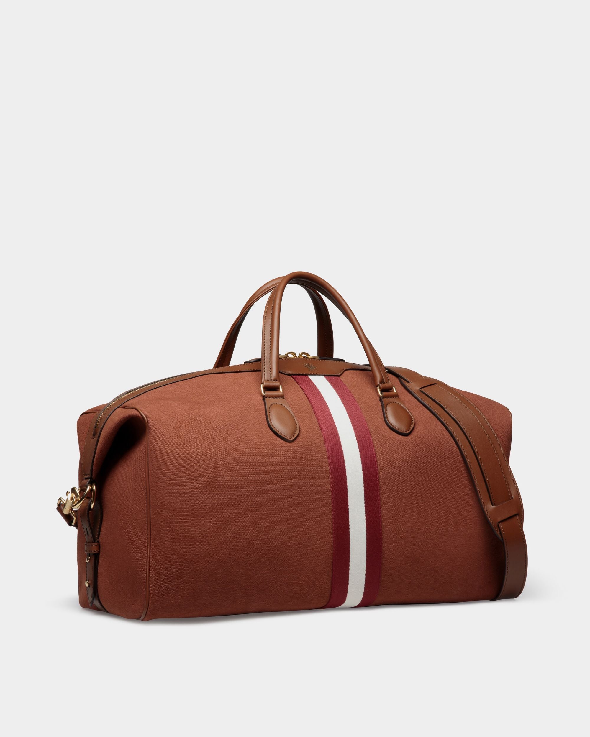 Beckett Reisetasche Aus Baumwollcanvas In Rot - Herren - Bally - 04