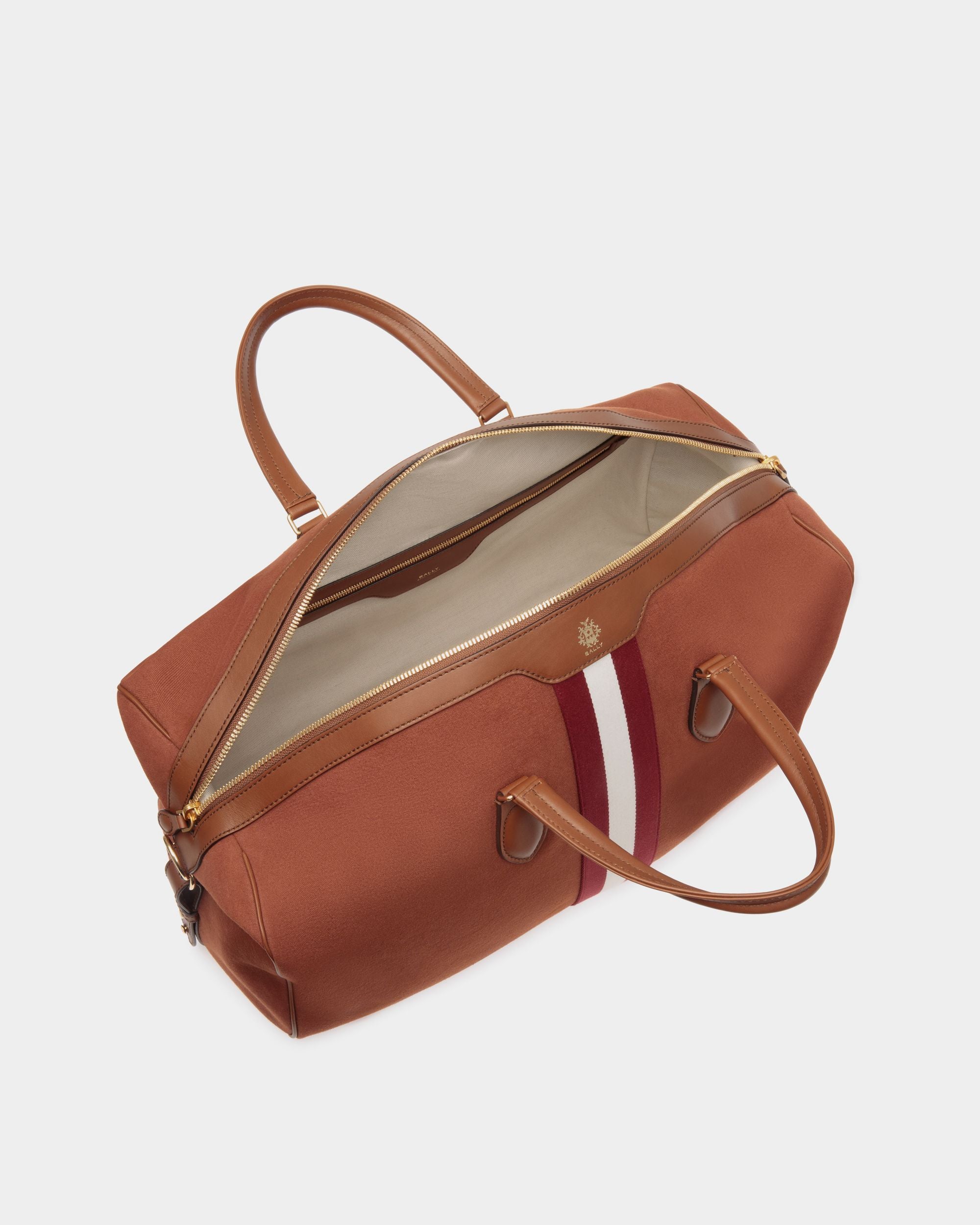 Beckett Reisetasche Aus Baumwollcanvas In Rot - Herren - Bally - 05