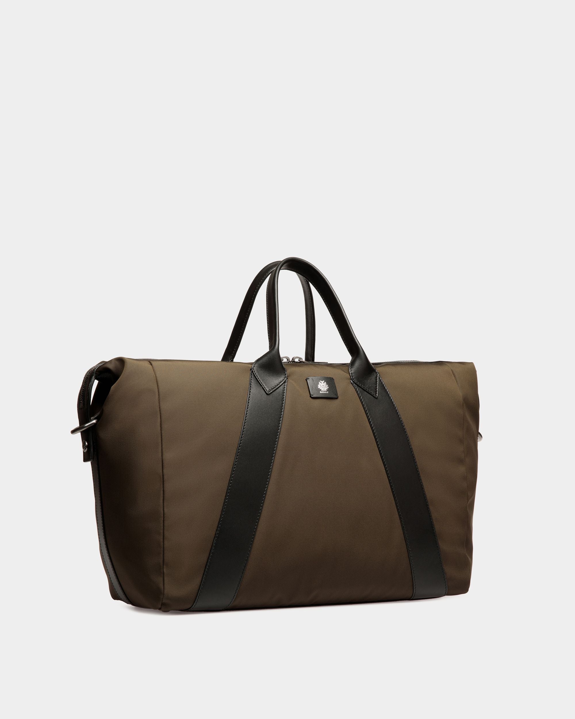 Weekender Aus Nylon In Military Green Und Schwarz Aus Der Adrien Brody Travel-Kollektion - Herren - Bally - 04