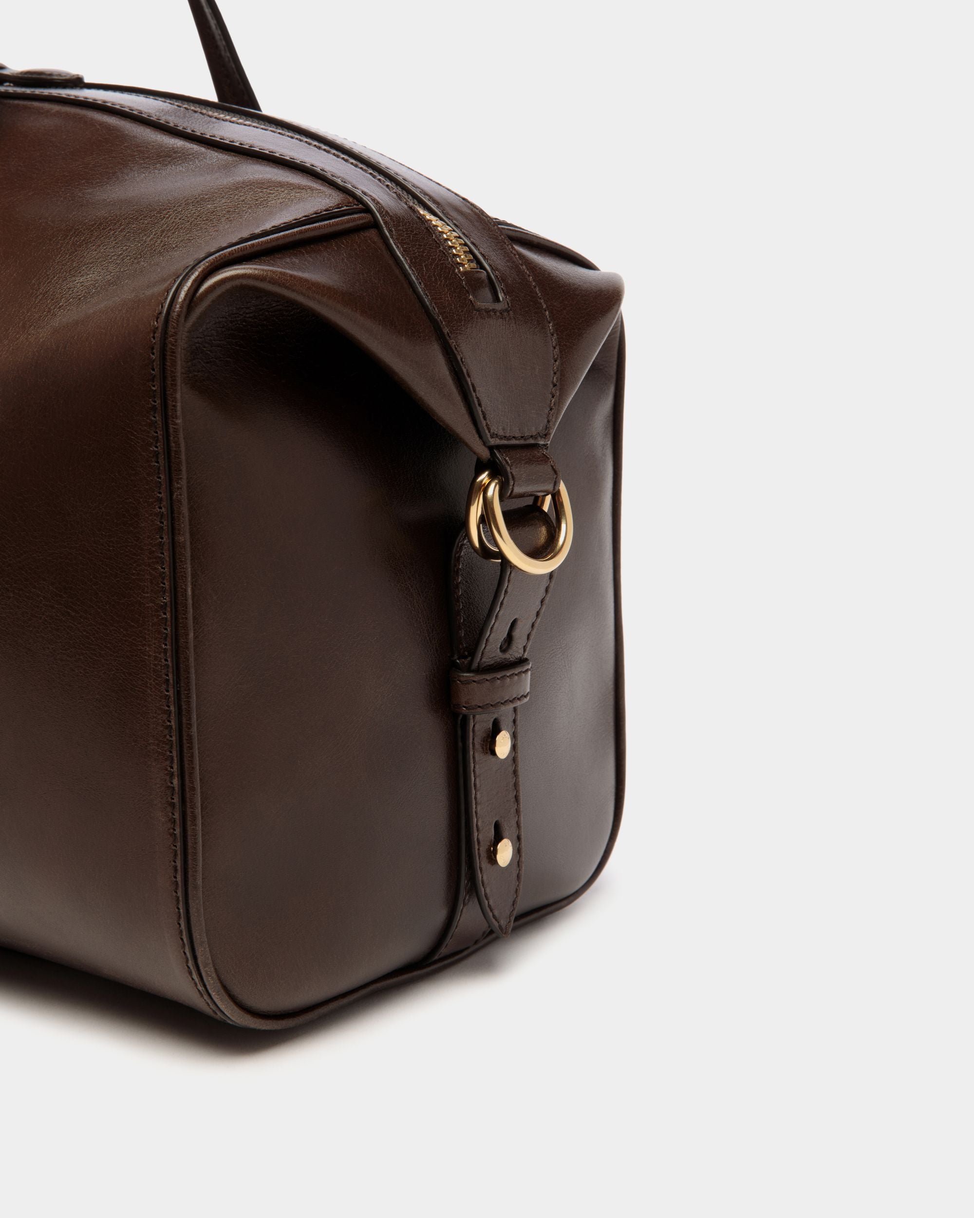 Beckett Reisetasche Aus Ebenholzfarbenem Leder - Herren - Bally - 03