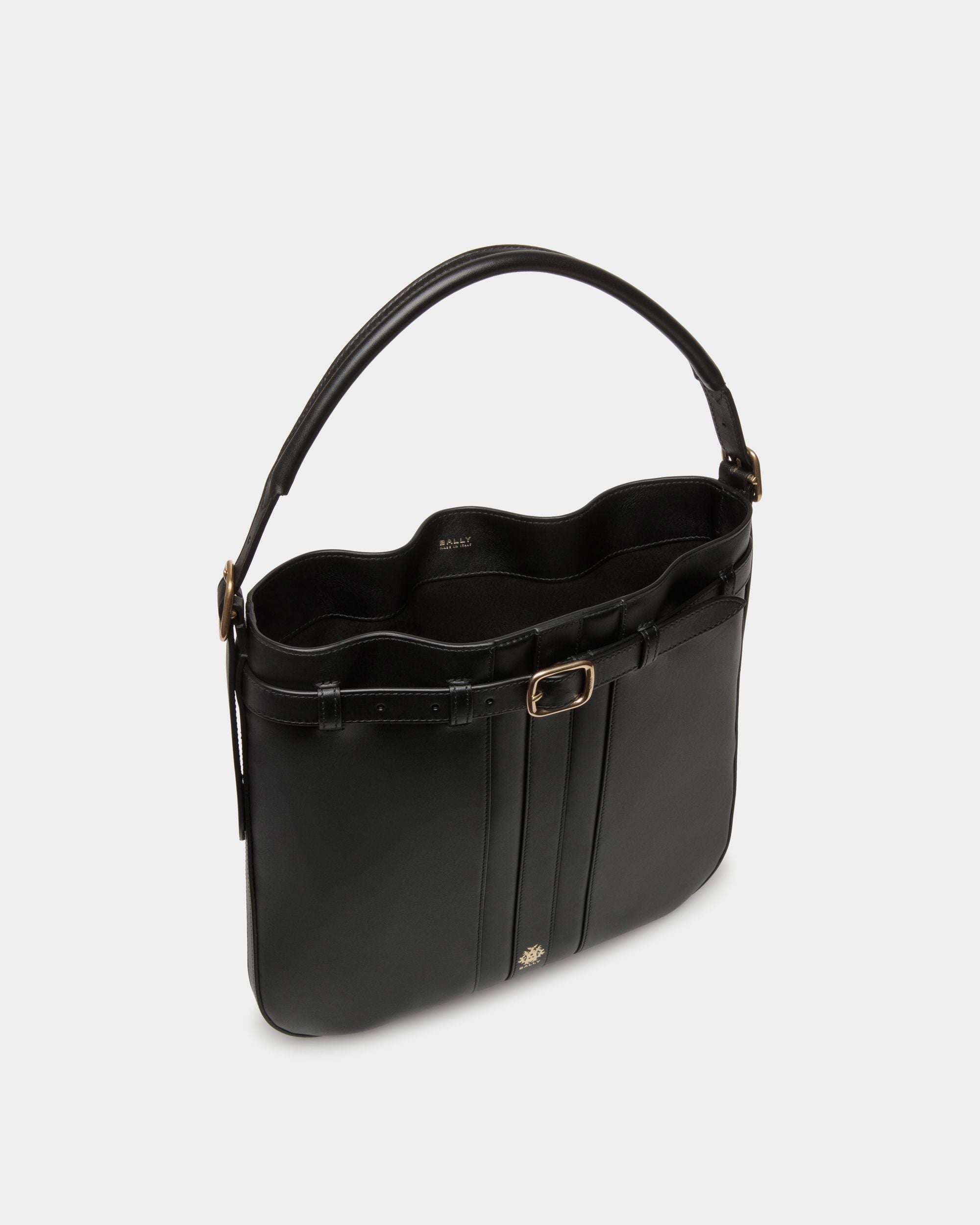 Beckett Crossbody Bag In Black Leather - Herren - Bally - 05