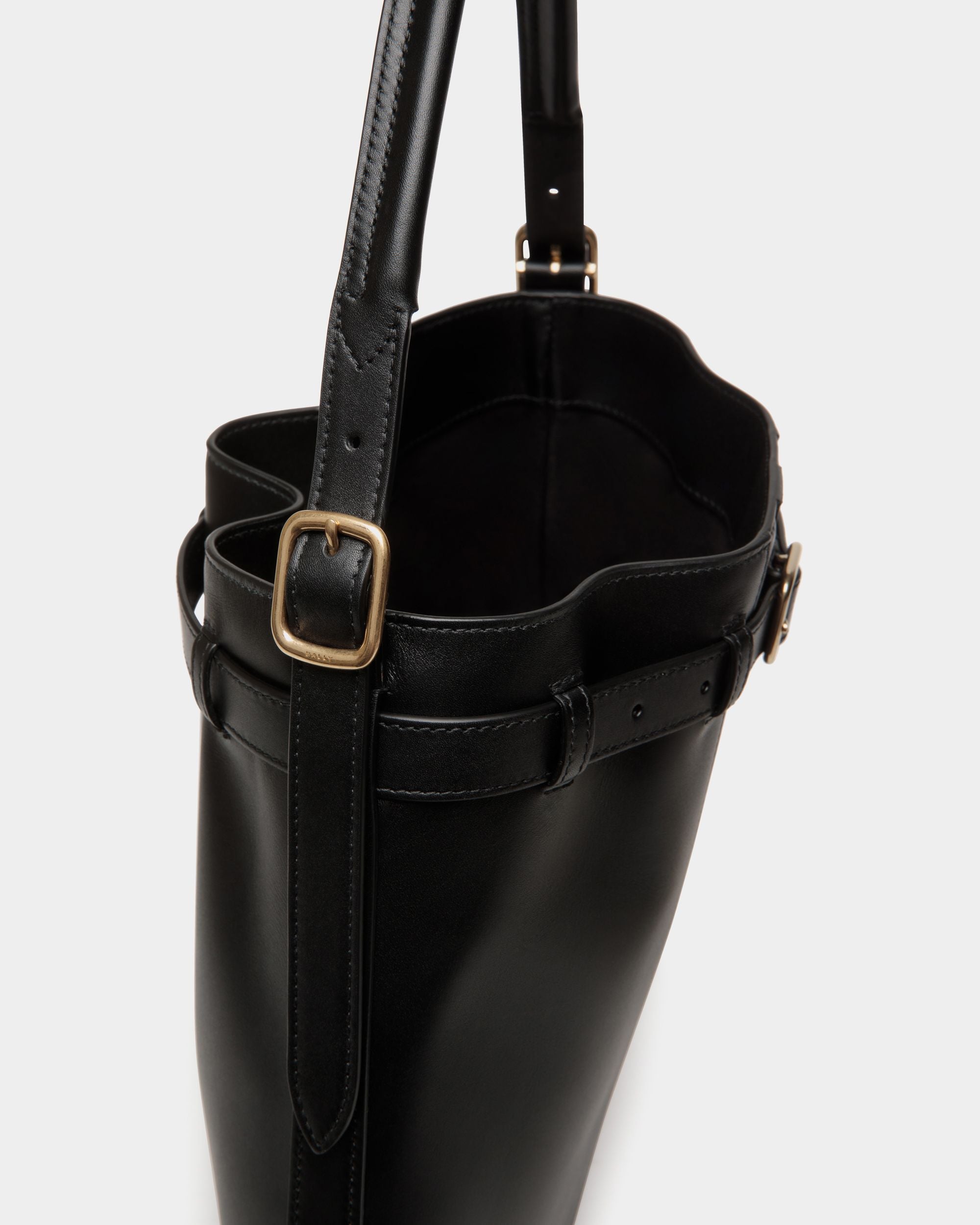 Beckett Crossbody Bag In Black Leather - Herren - Bally - 06