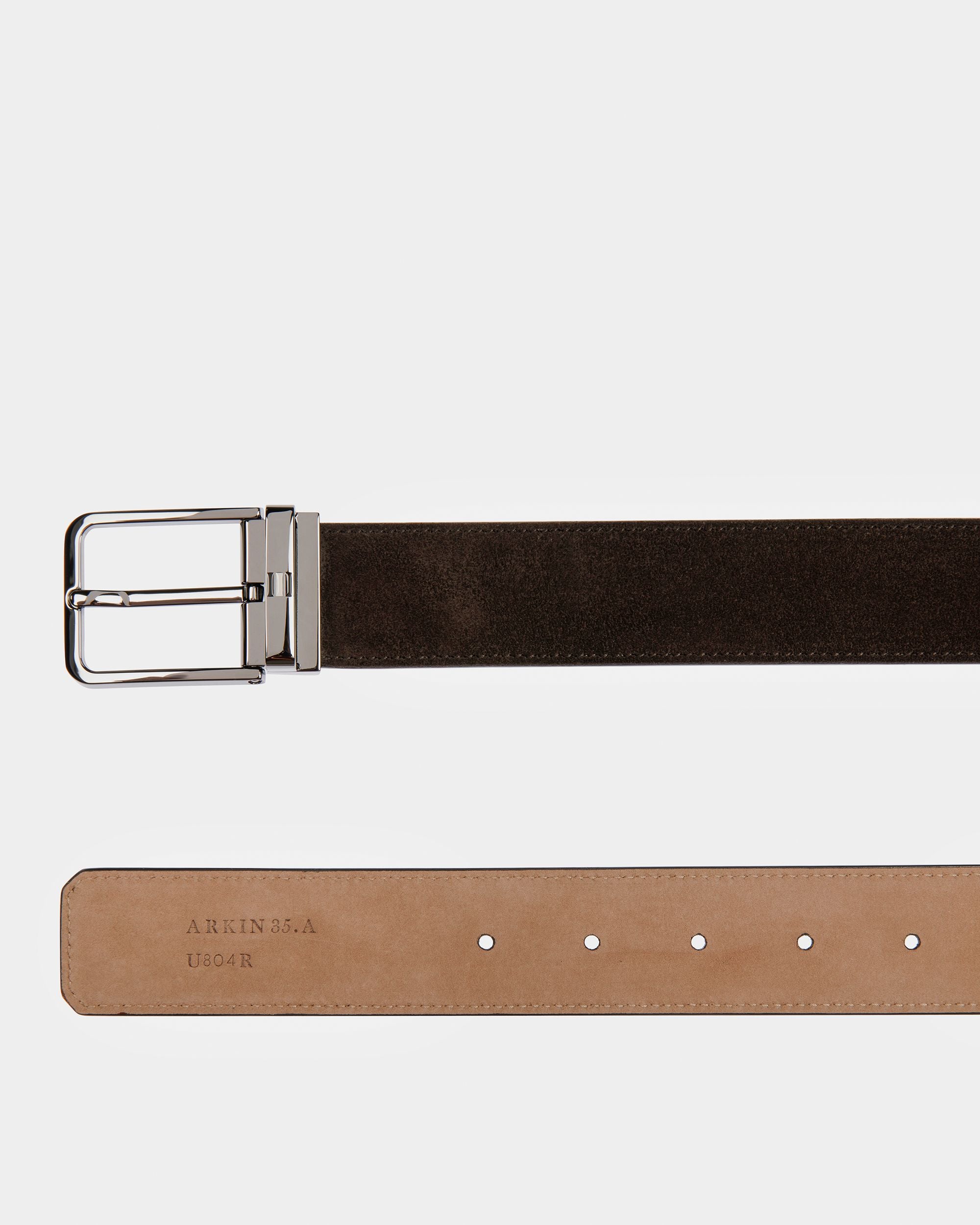 Arkin Ledergürtel 35 Mm In Braun - Herren - Bally - 02