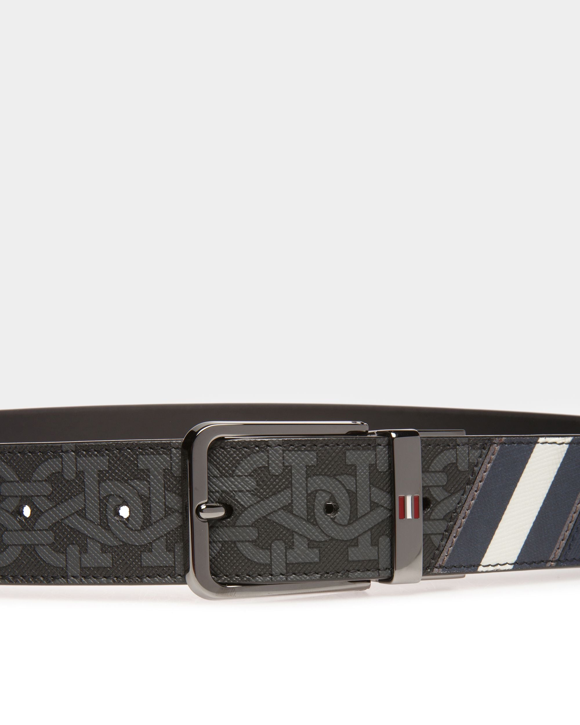 Arkin 35 Mm Breiter Gürtel Aus Grauem Tpu - Herren - Bally - 03
