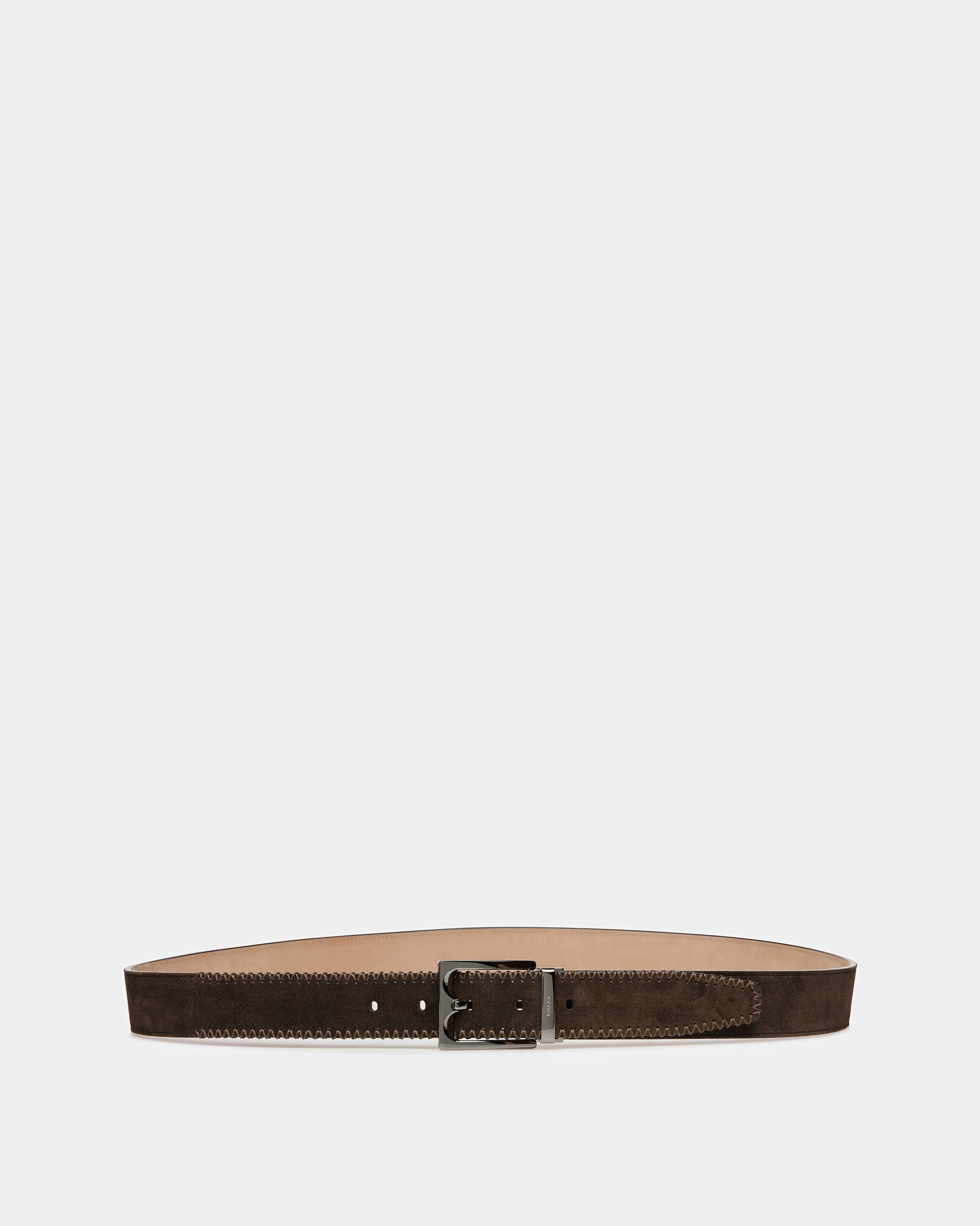 Belmond Gürtel Aus Leder In Ebenholzbraun - Herren - Bally - 01