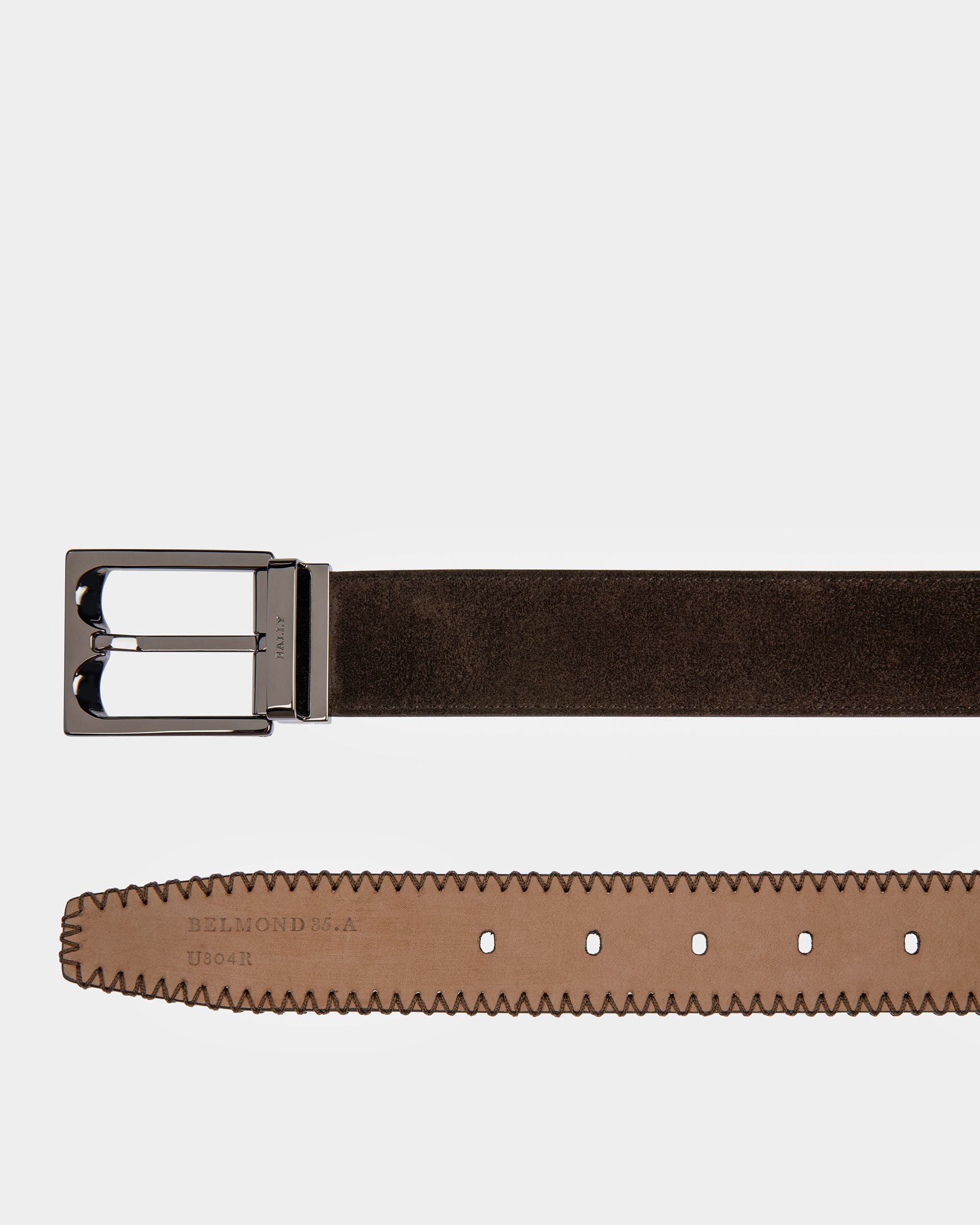 Belmond Gürtel Aus Leder In Ebenholzbraun - Herren - Bally - 02