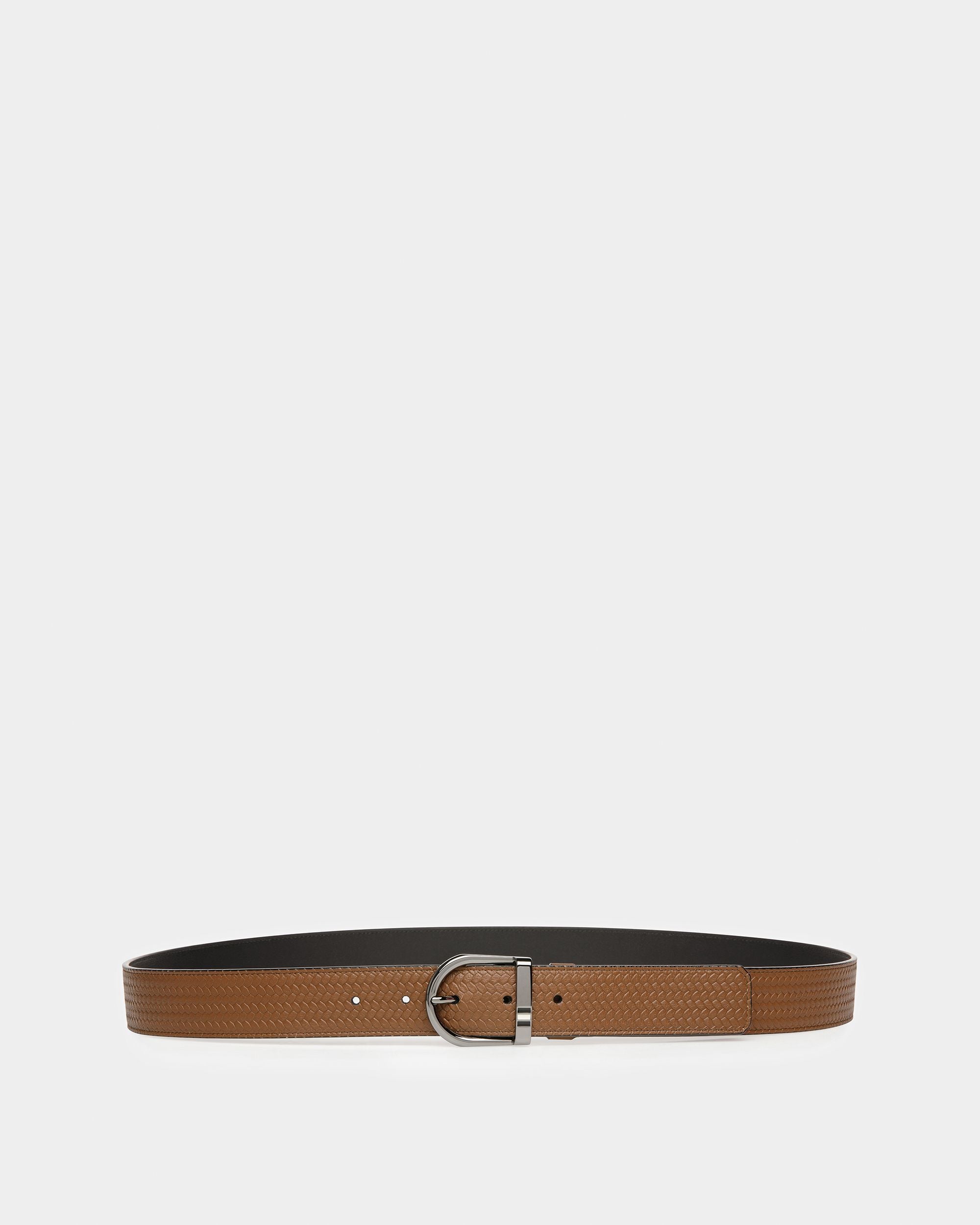 Darkon Gürtel Aus Leder In Braun Und Schwarz - Herren - Bally - 01