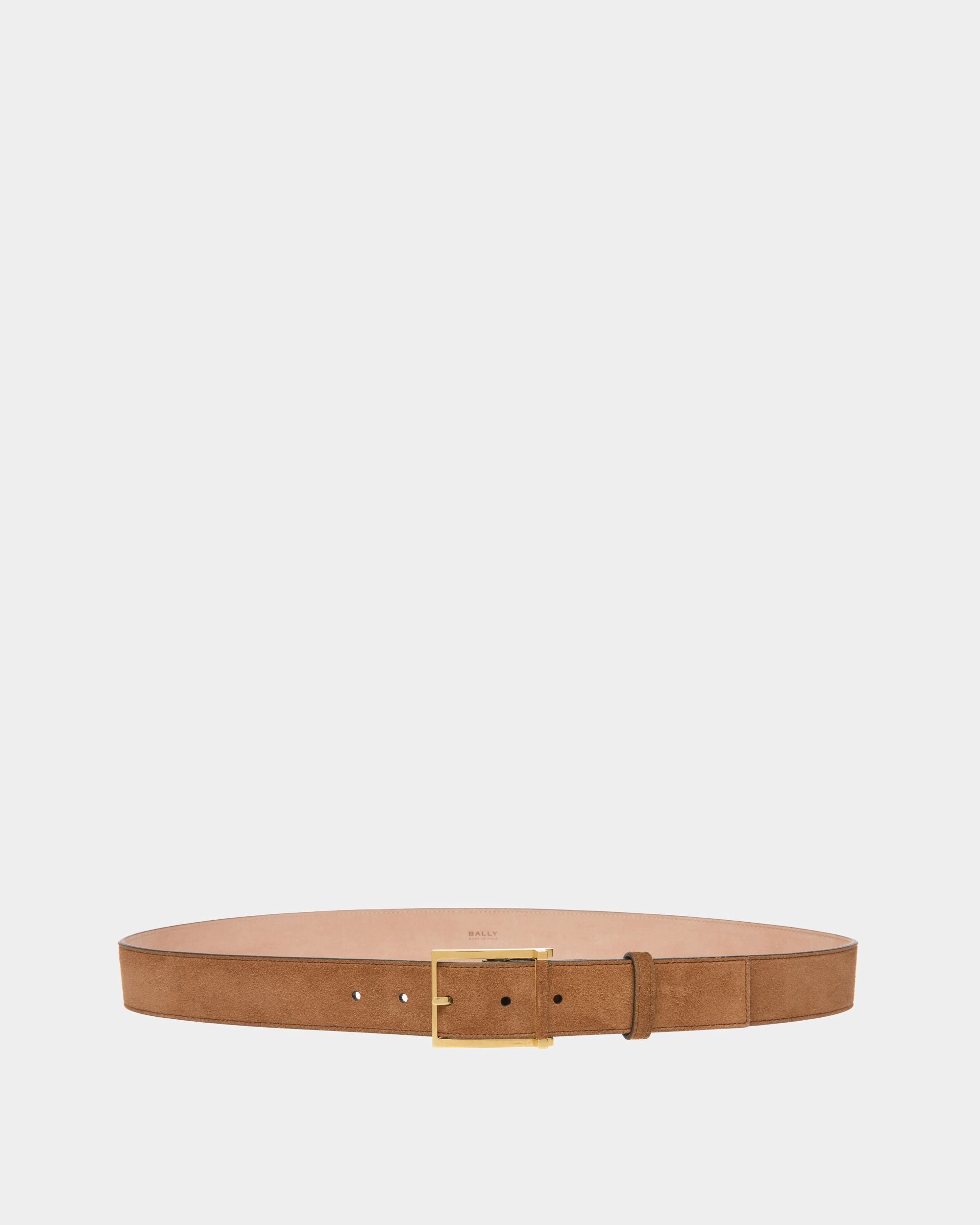 Anzuggürtel Aus Braunem Leder - Herren - Bally - 01