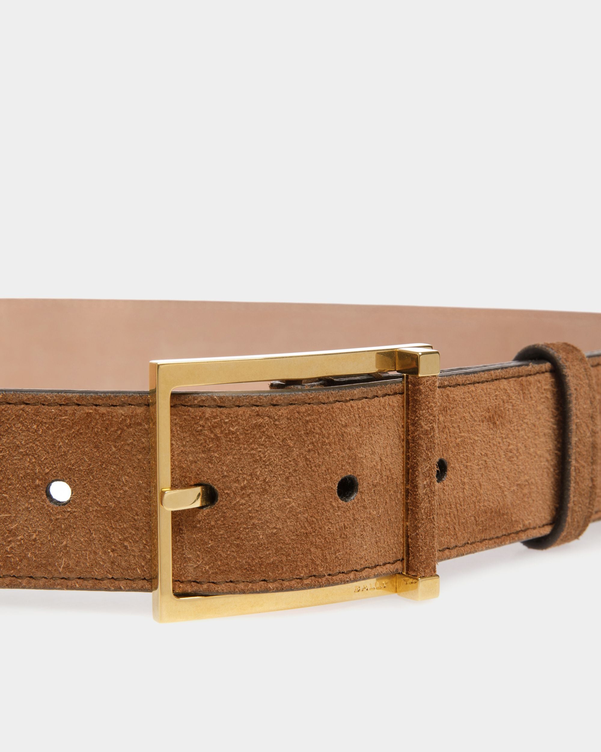 Anzuggürtel Aus Braunem Leder - Herren - Bally - 03