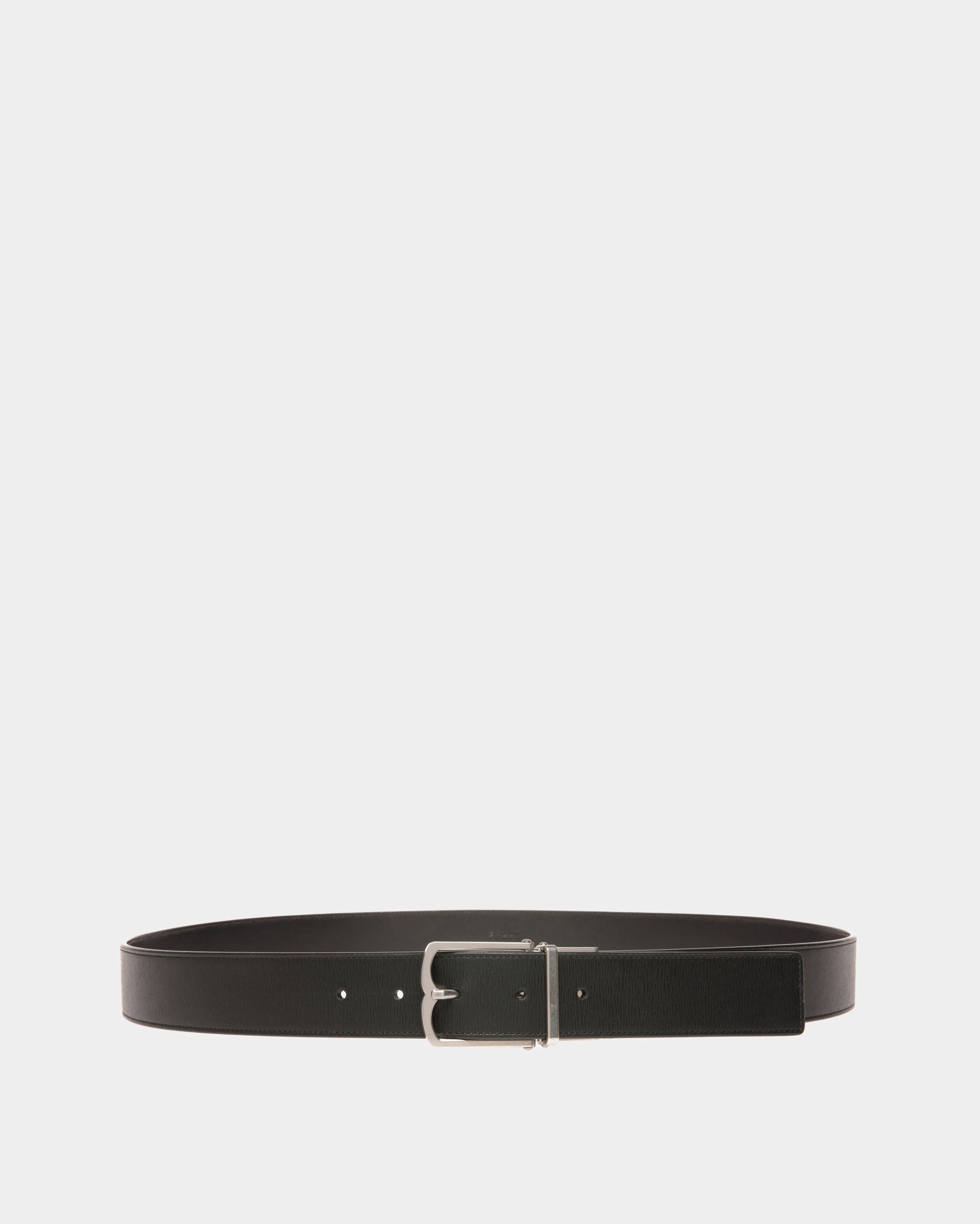 35 mm Anzuggürtel Aus Leder In Schwarz - Herren - Bally - 01