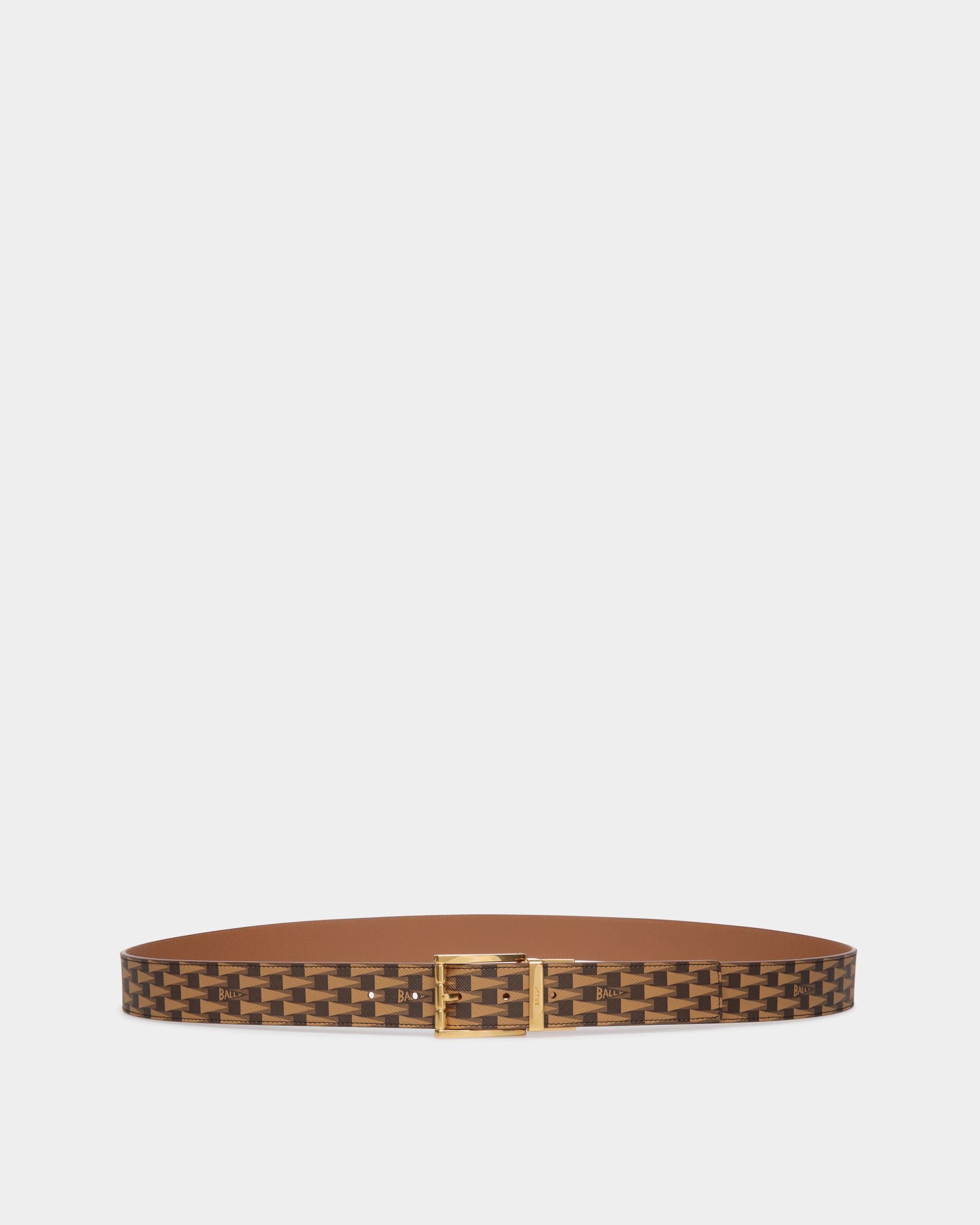 Dress Adjustable-Reversible Belt In Brown Synthetic - Herren - Bally - 01