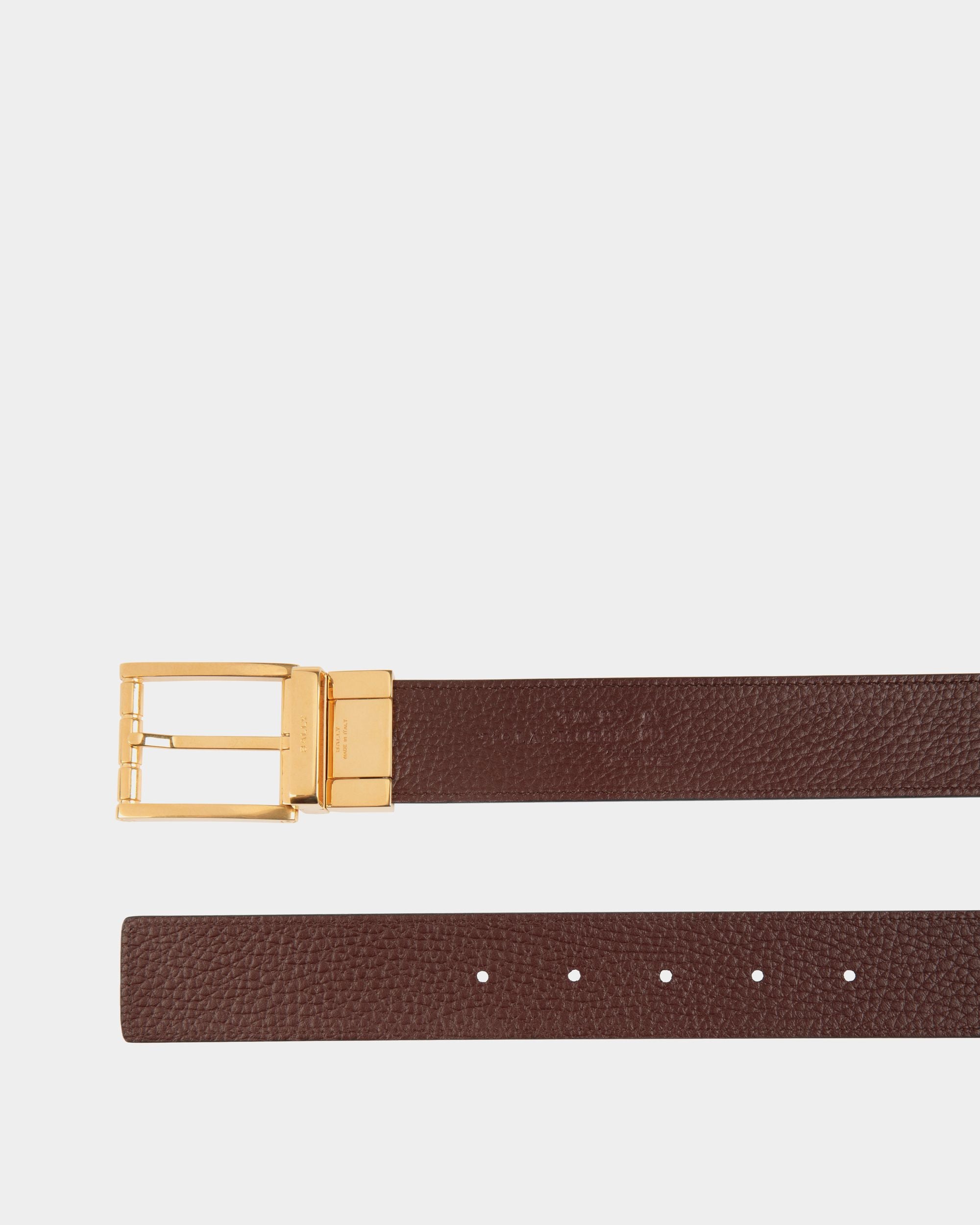 Astory 35 mm Gürtel Aus Braunem Leder - Herren - Bally - 02