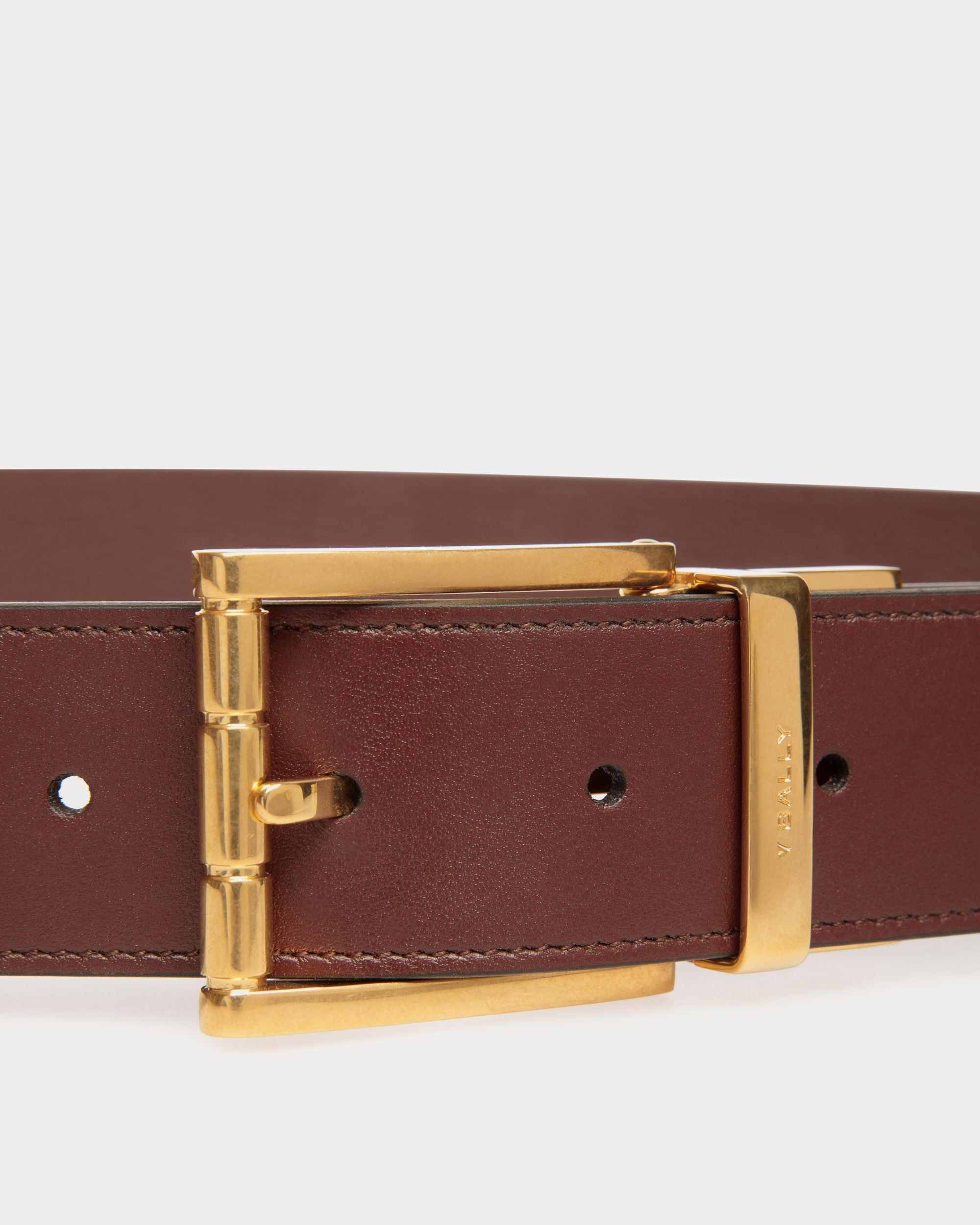 Astory 35 mm Gürtel Aus Braunem Leder - Herren - Bally - 03