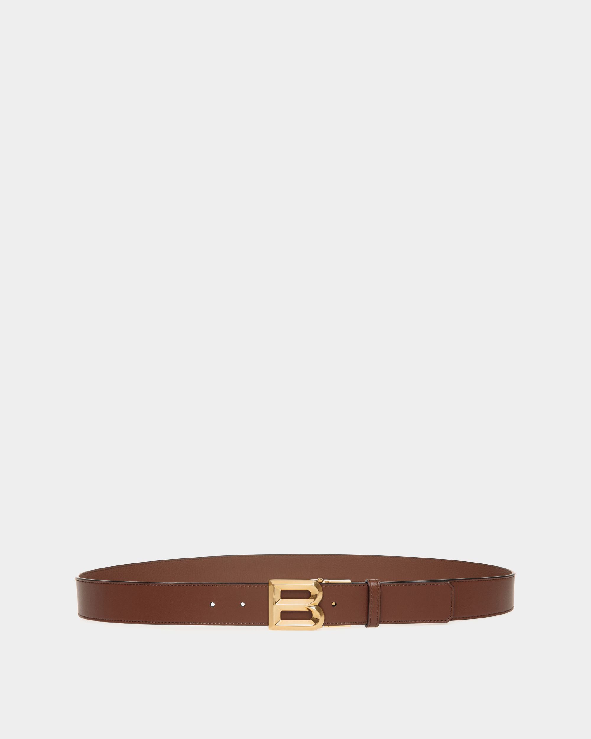 Bally Iconic Buckle Adjustable-Reversible Belt In Brown Leather - Herren - Bally - 01