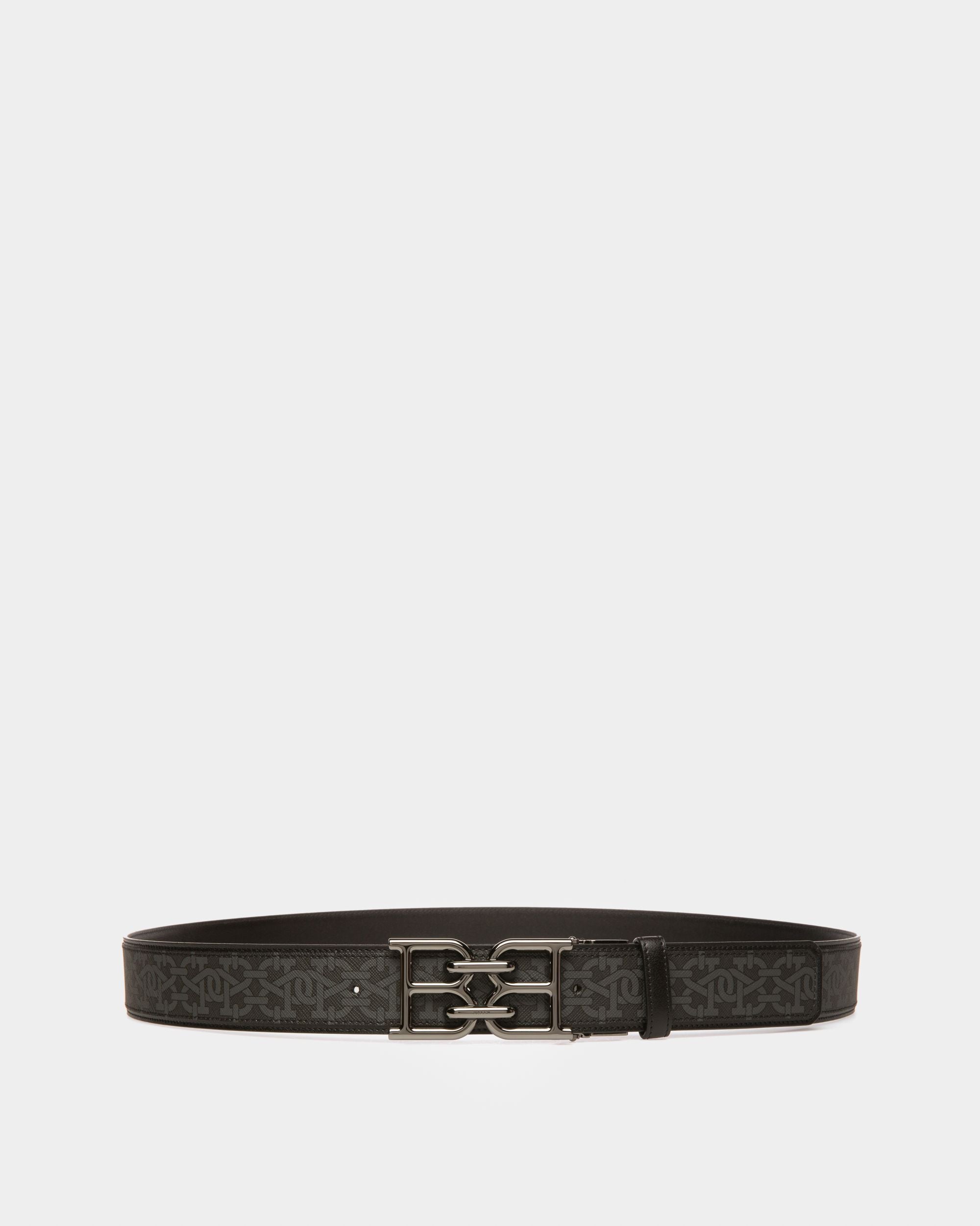B-Chain 40 Mm Breiter Gürtel Aus Grauem Tpu - Herren - Bally - 01