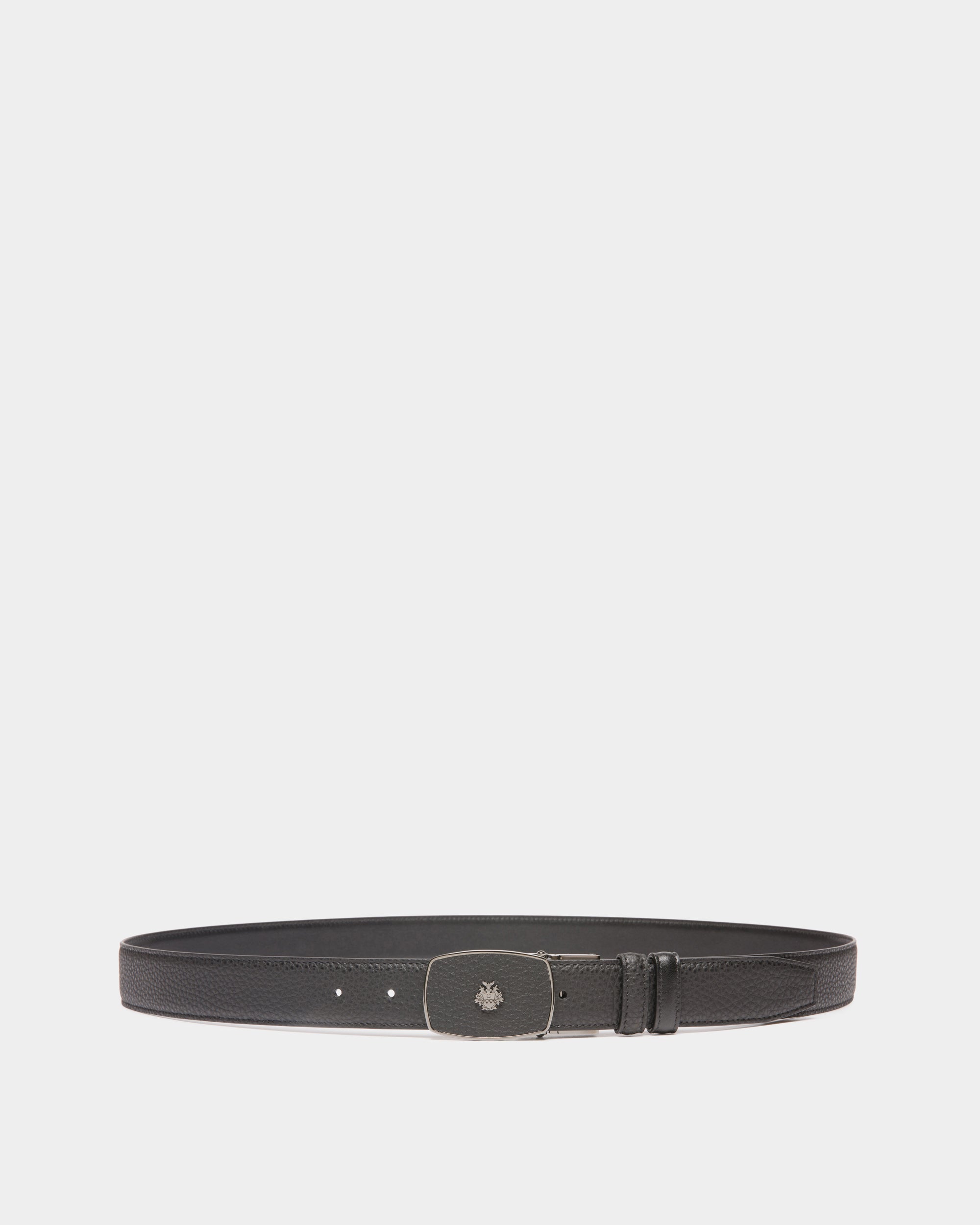 Govin 30 mm Verstellbarer Wendegürtel Aus Leder In Schwarz - Herren - Bally - 01