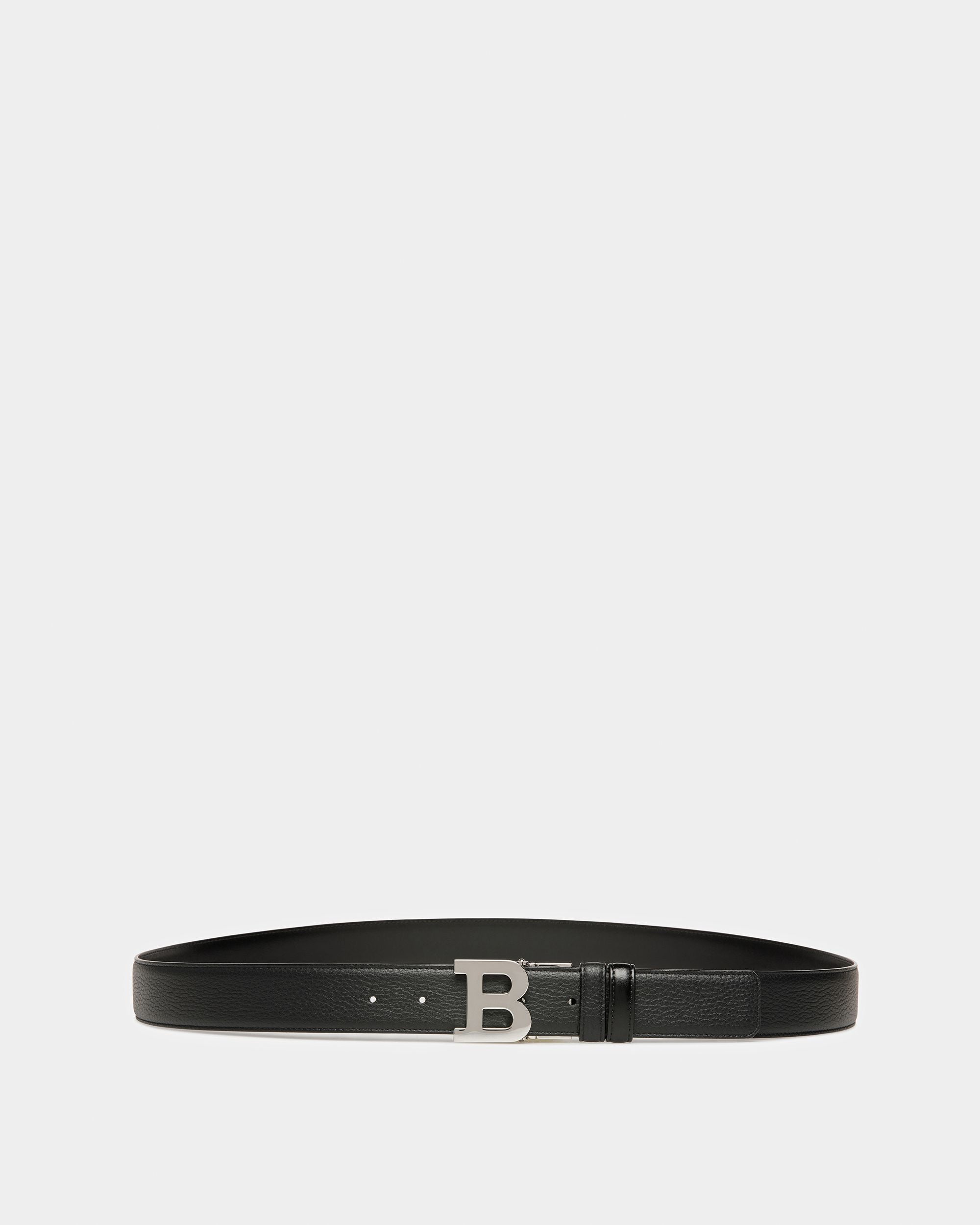 B Buckle Gürtel Aus Leder In Schwarz - Herren - Bally - 01