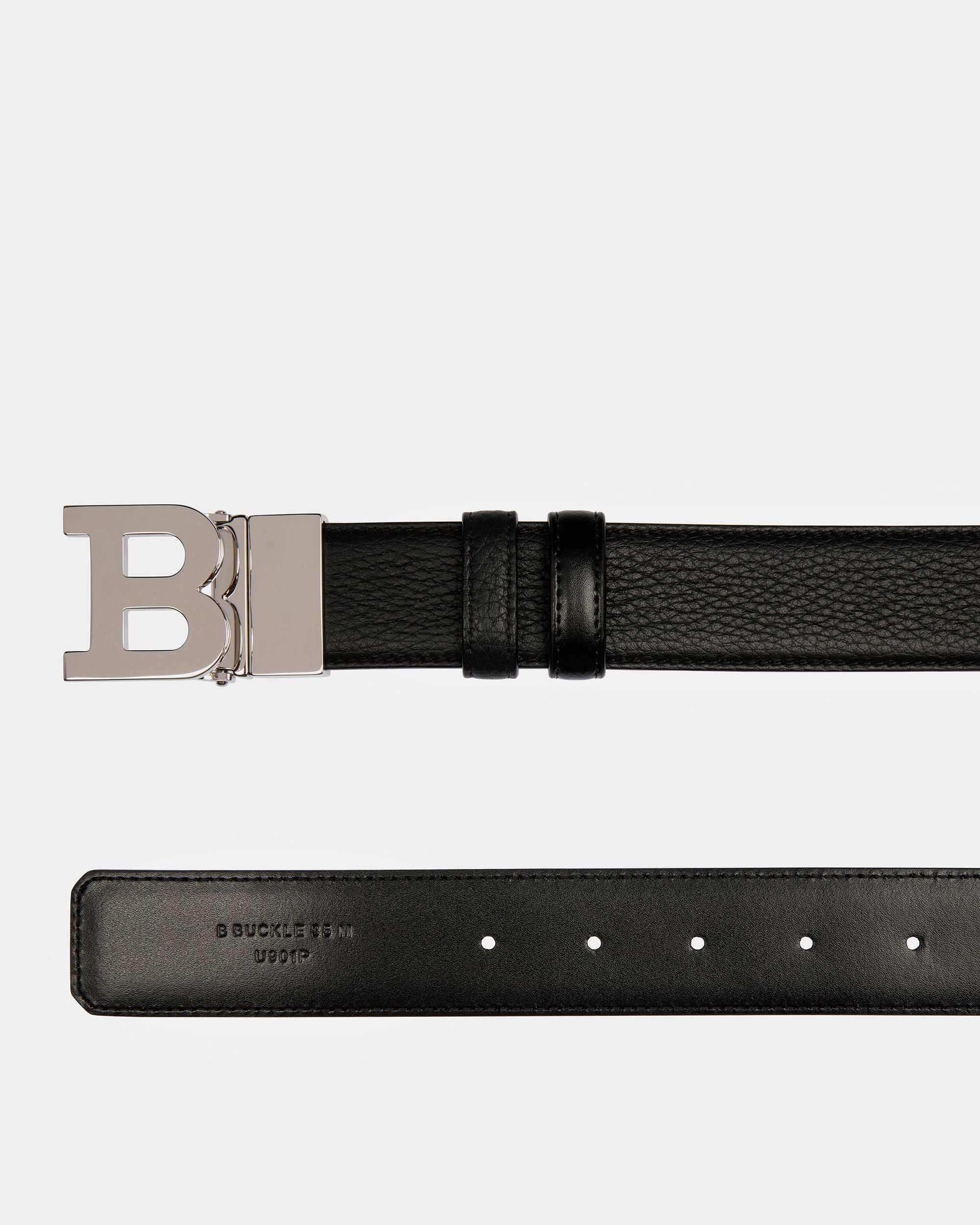 B Buckle Gürtel Aus Leder In Schwarz - Herren - Bally - 02