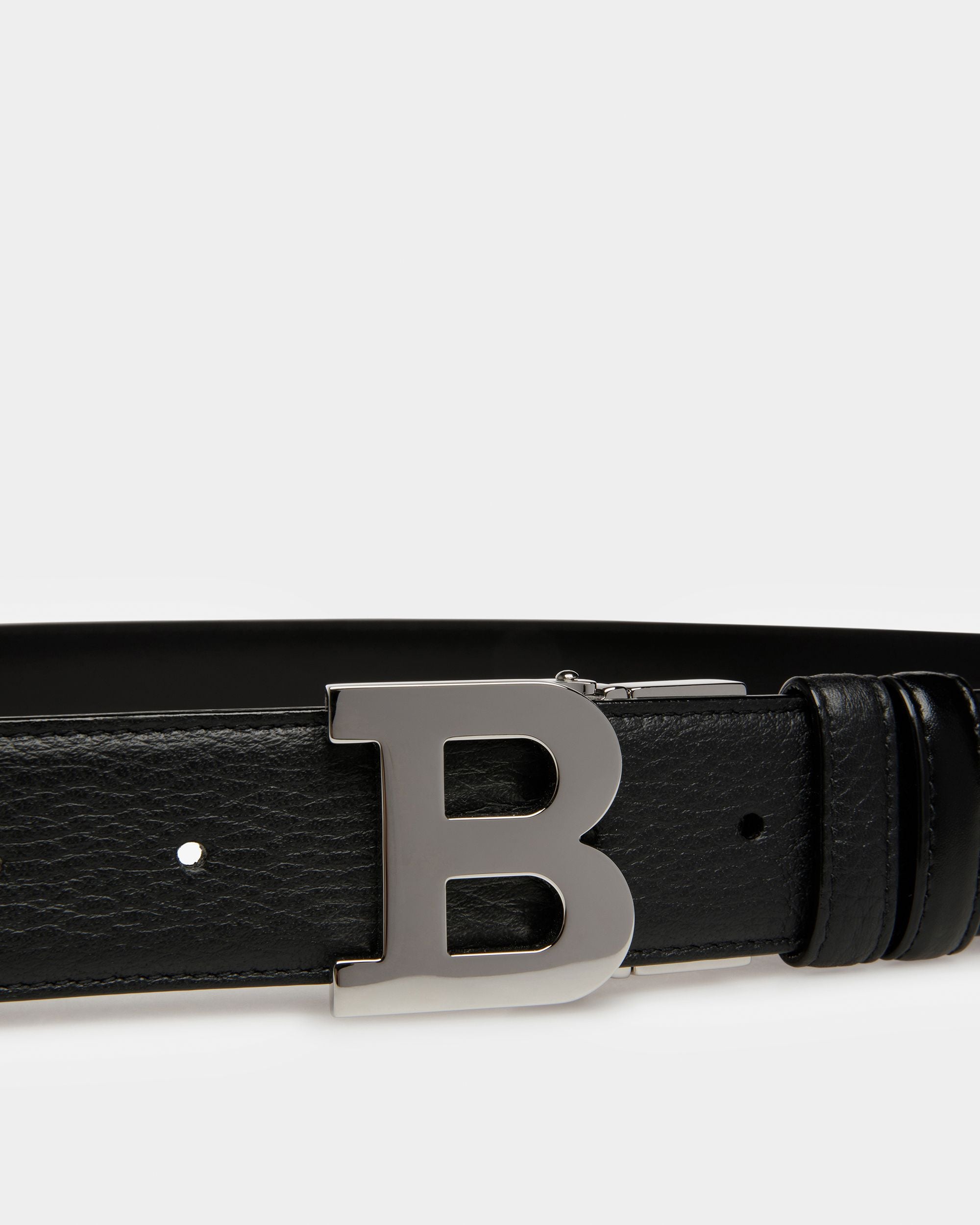 B Buckle Gürtel Aus Leder In Schwarz - Herren - Bally - 03