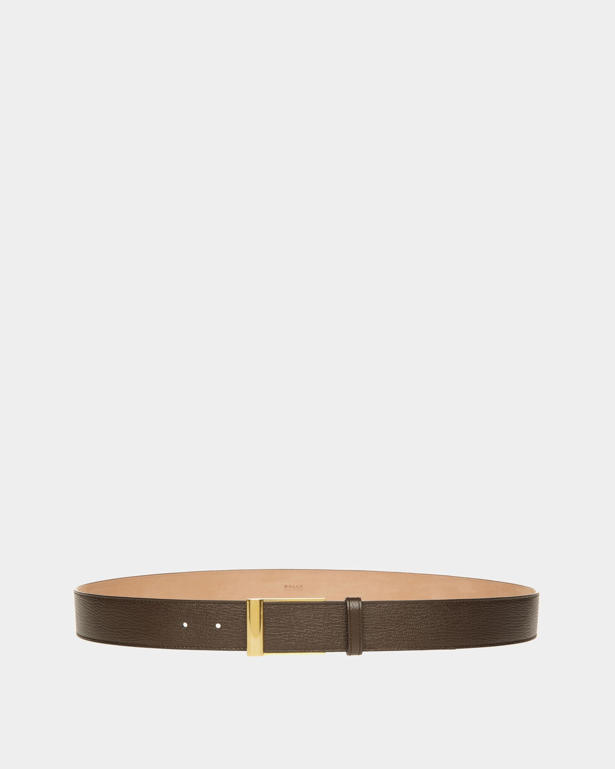 Outline Anzuggürtel Aus Braunem Leder - Herren - Bally - 01