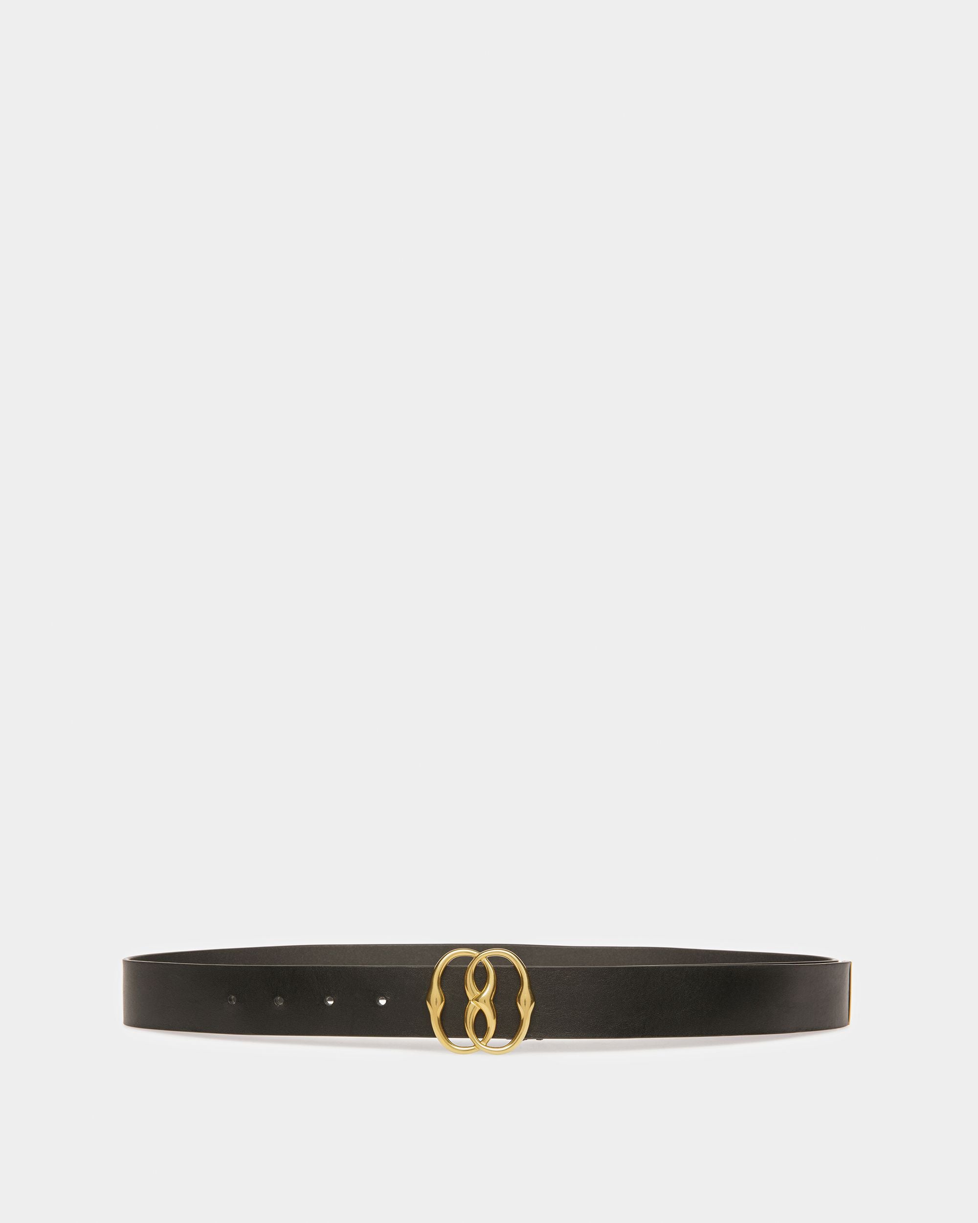 Emblem 35 Mm Breiter Ledergürtel - Herren - Bally - 01