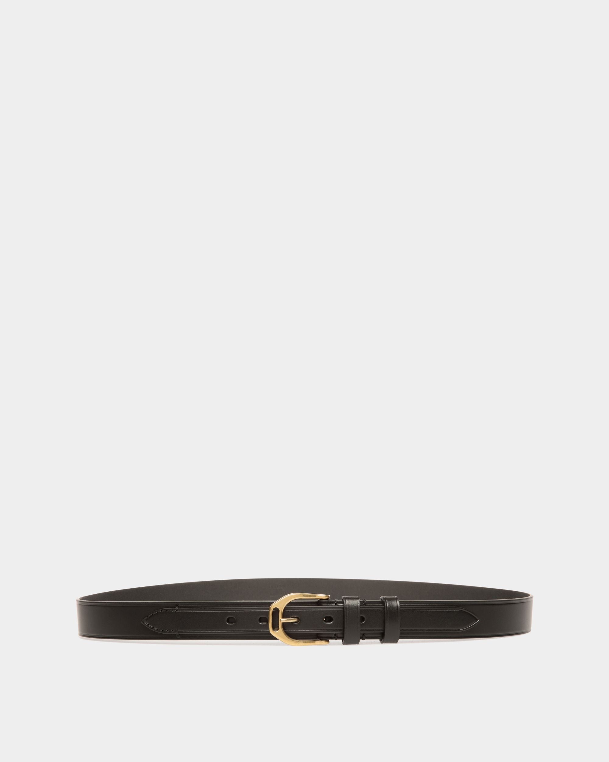 Hans 30 mm Gürtel Aus Schwarzem Leder - Herren - Bally - 01