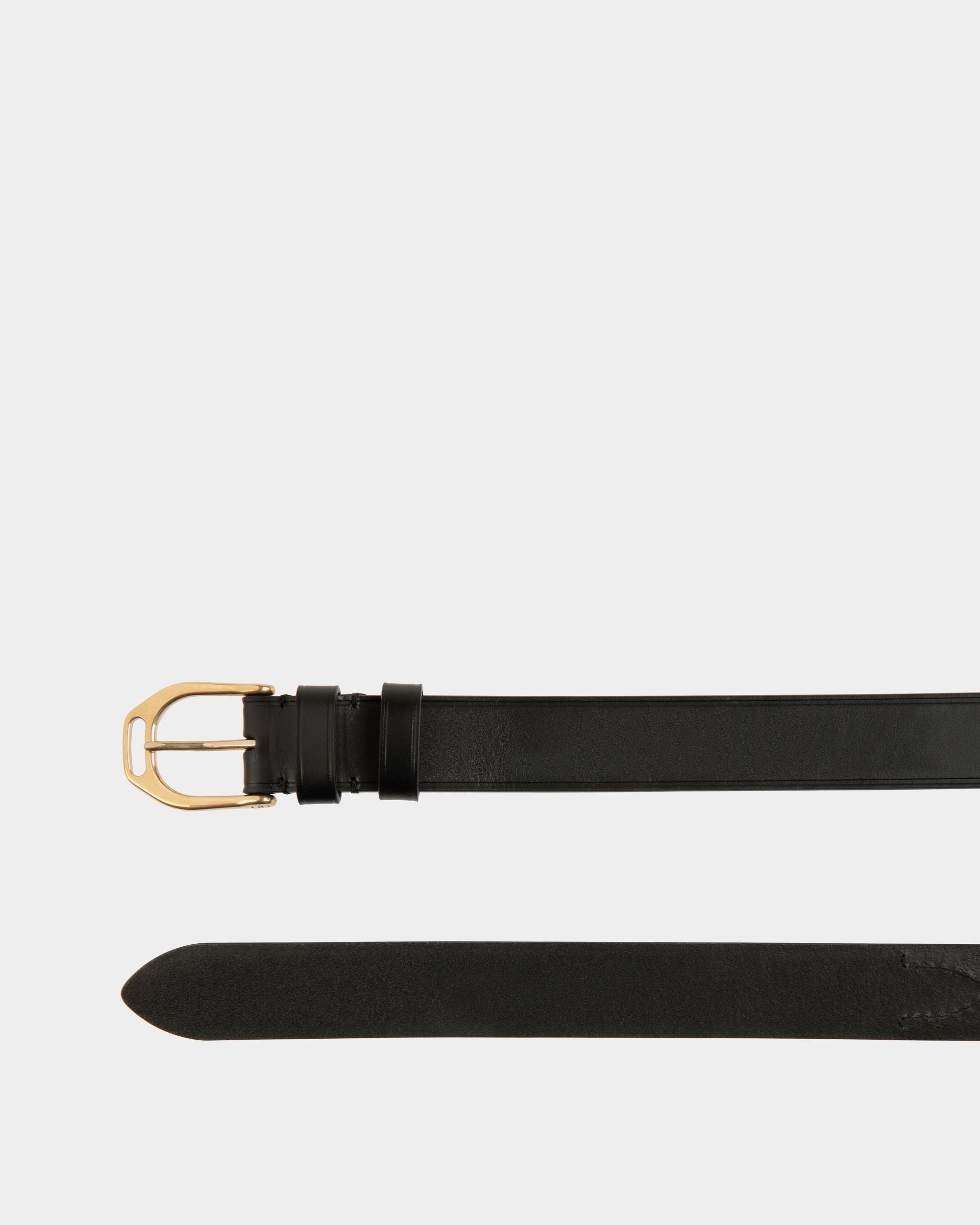 Hans 30 mm Gürtel Aus Schwarzem Leder - Herren - Bally - 02