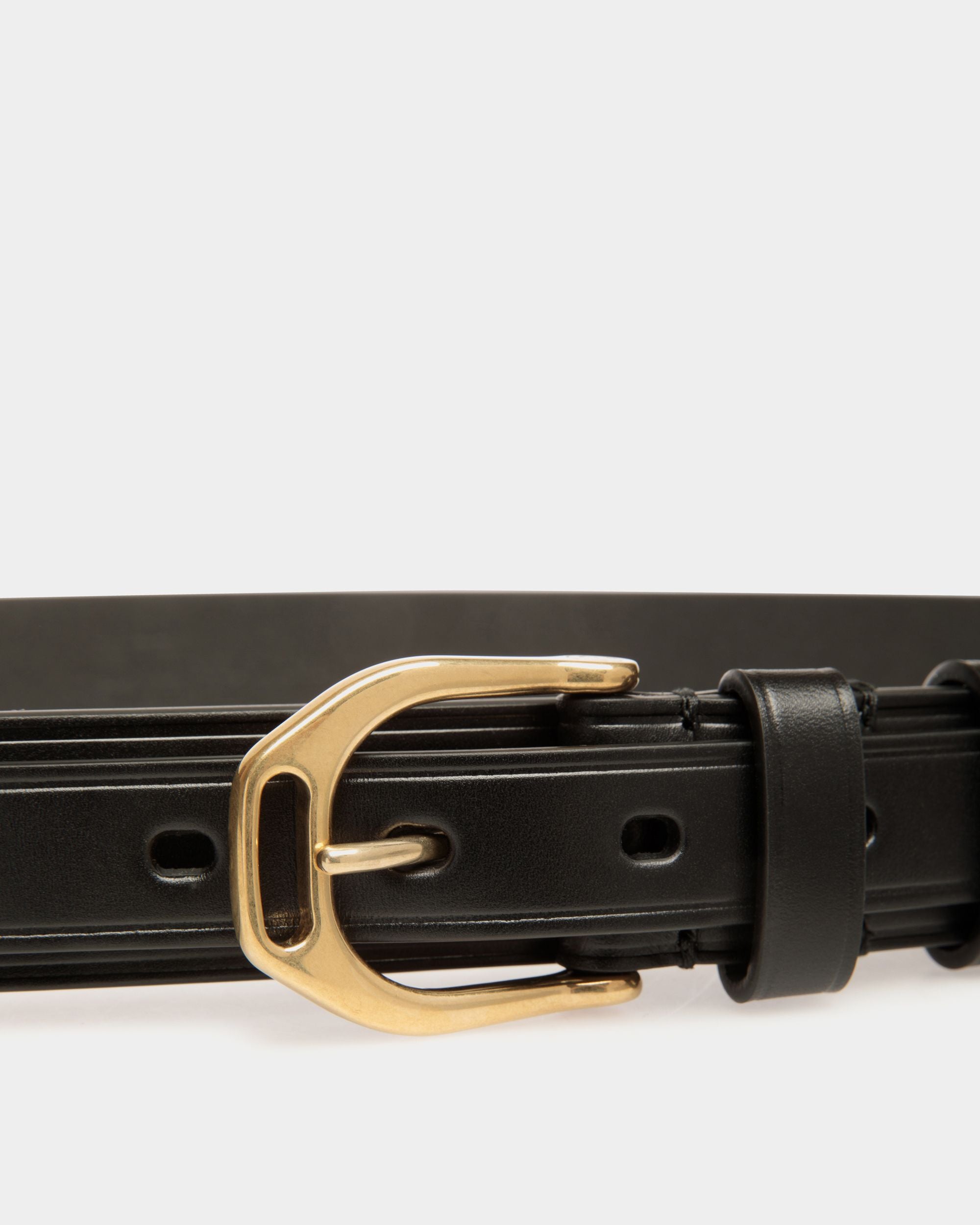 Hans 30 mm Gürtel Aus Schwarzem Leder - Herren - Bally - 03