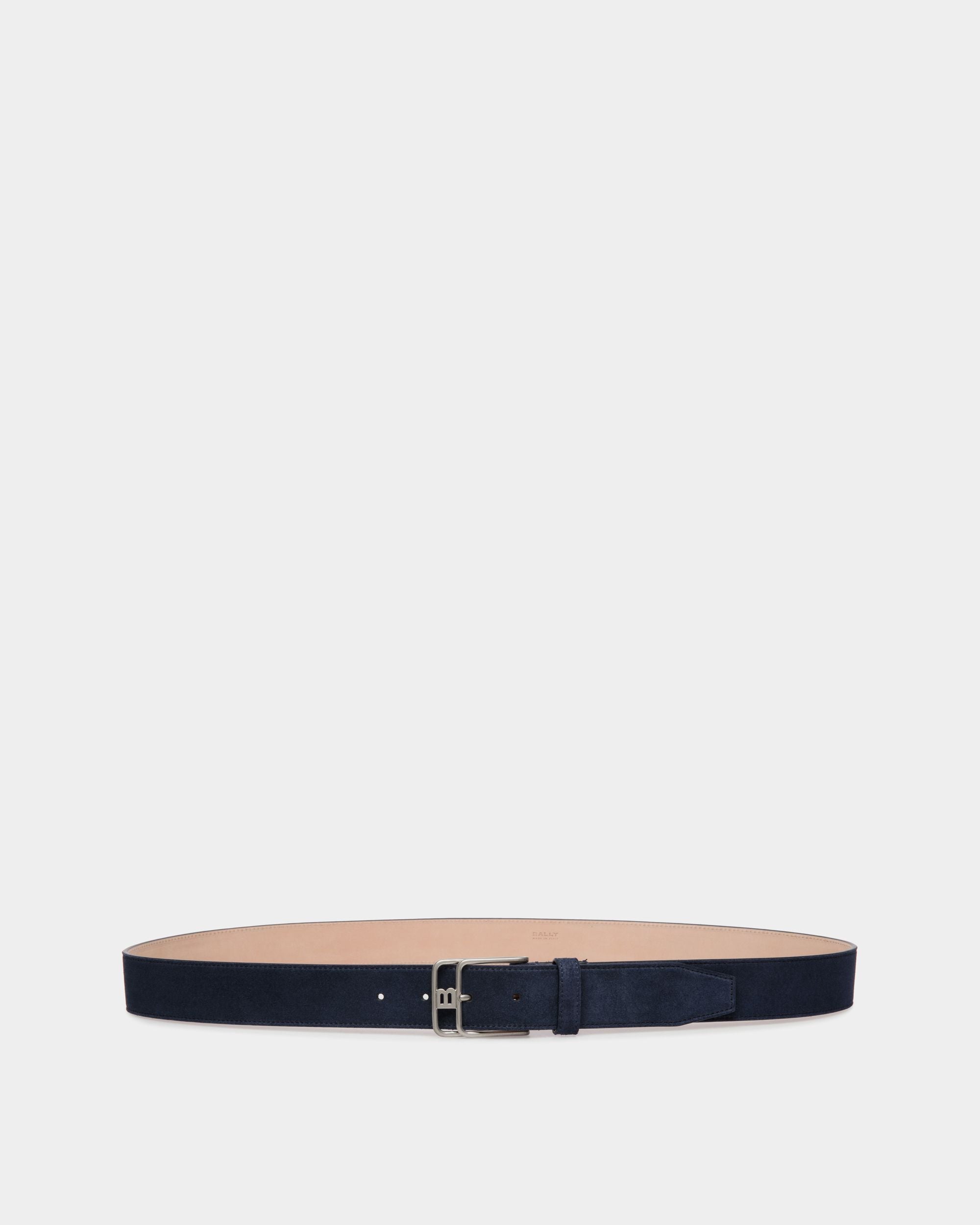 Belt In Blue Leather - Herren - Bally - 01