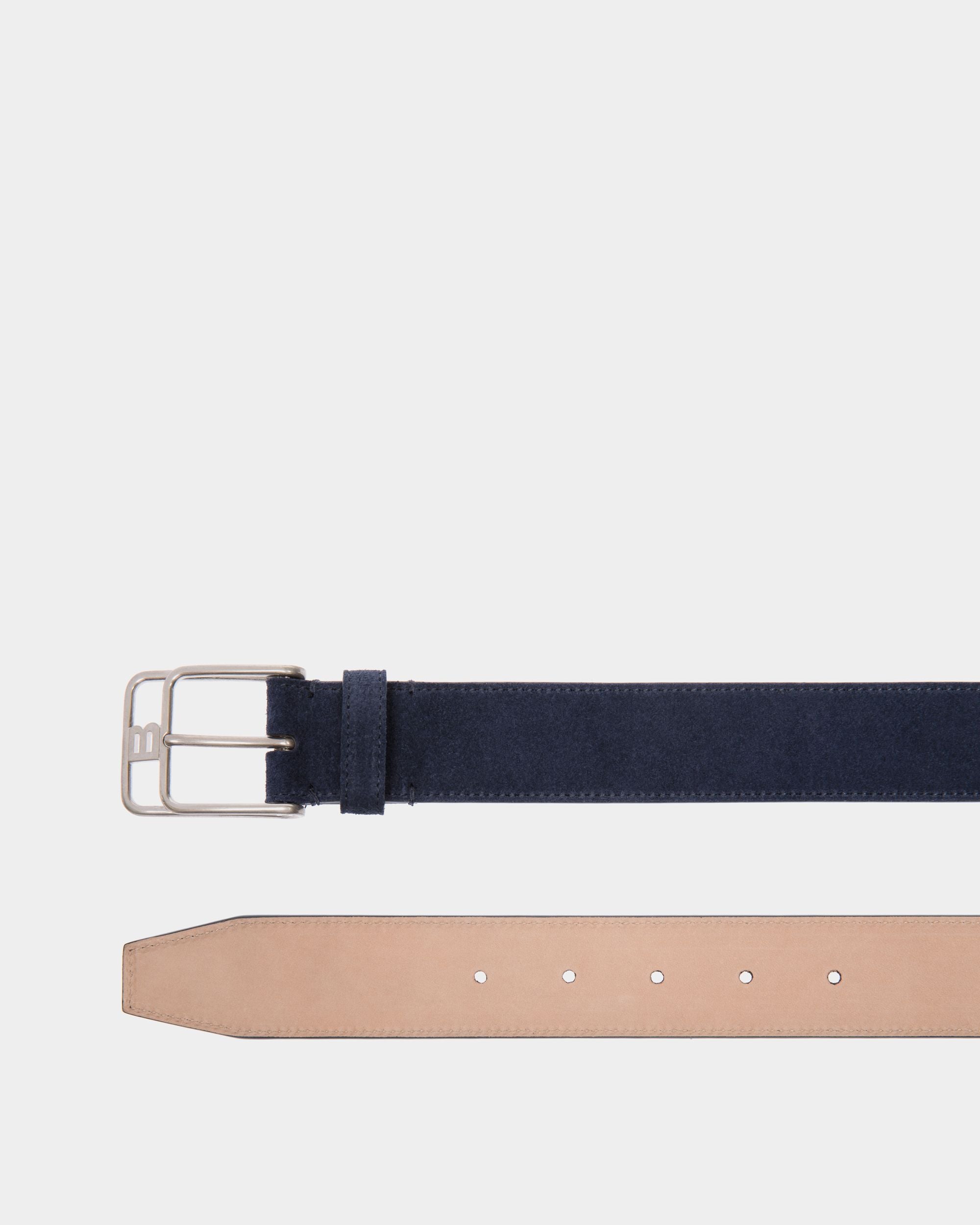 Belt In Blue Leather - Herren - Bally - 02