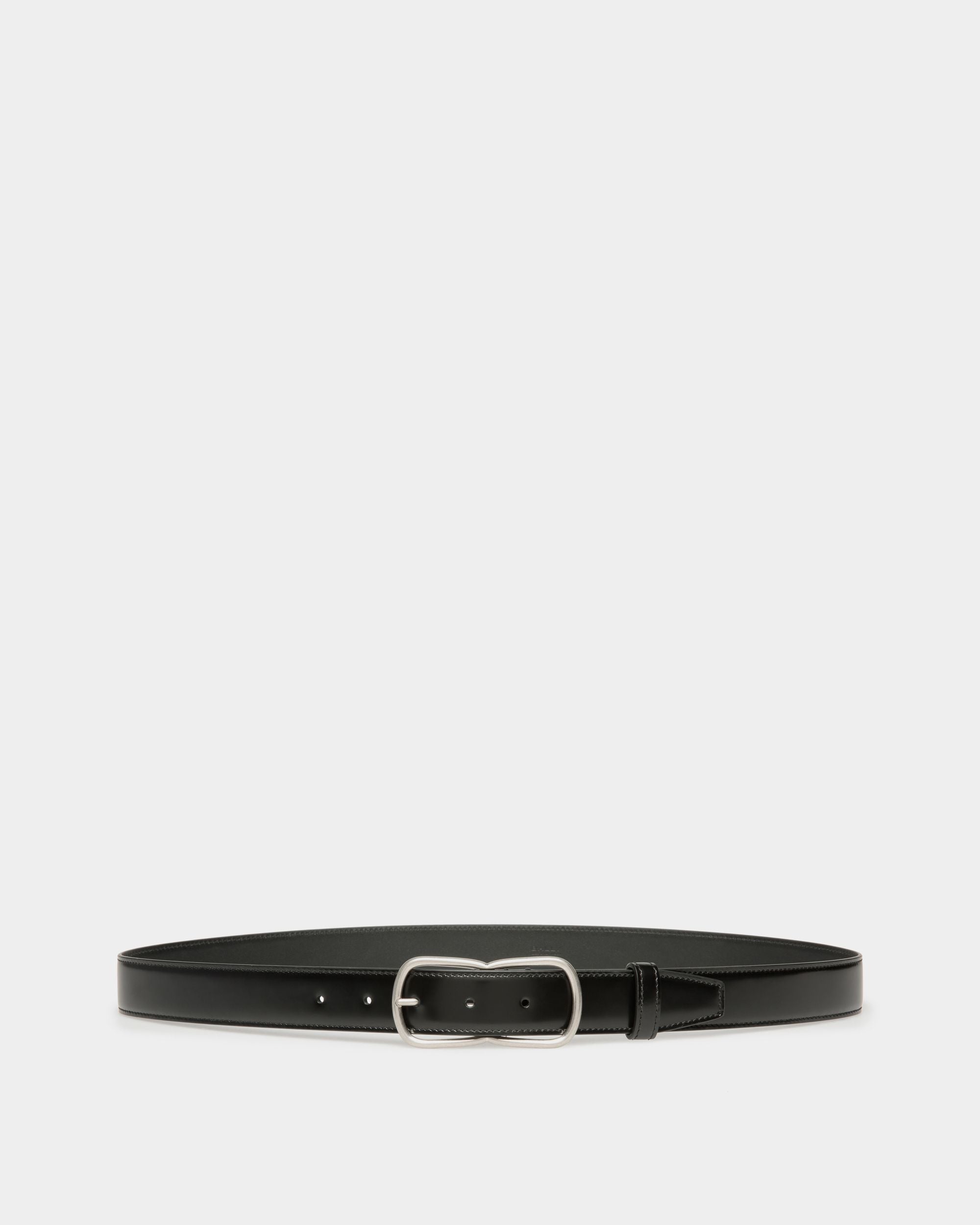 Loto 30 mm Gürtel Aus Gebürstetem Leder In Schwarz - Herren - Bally - 01