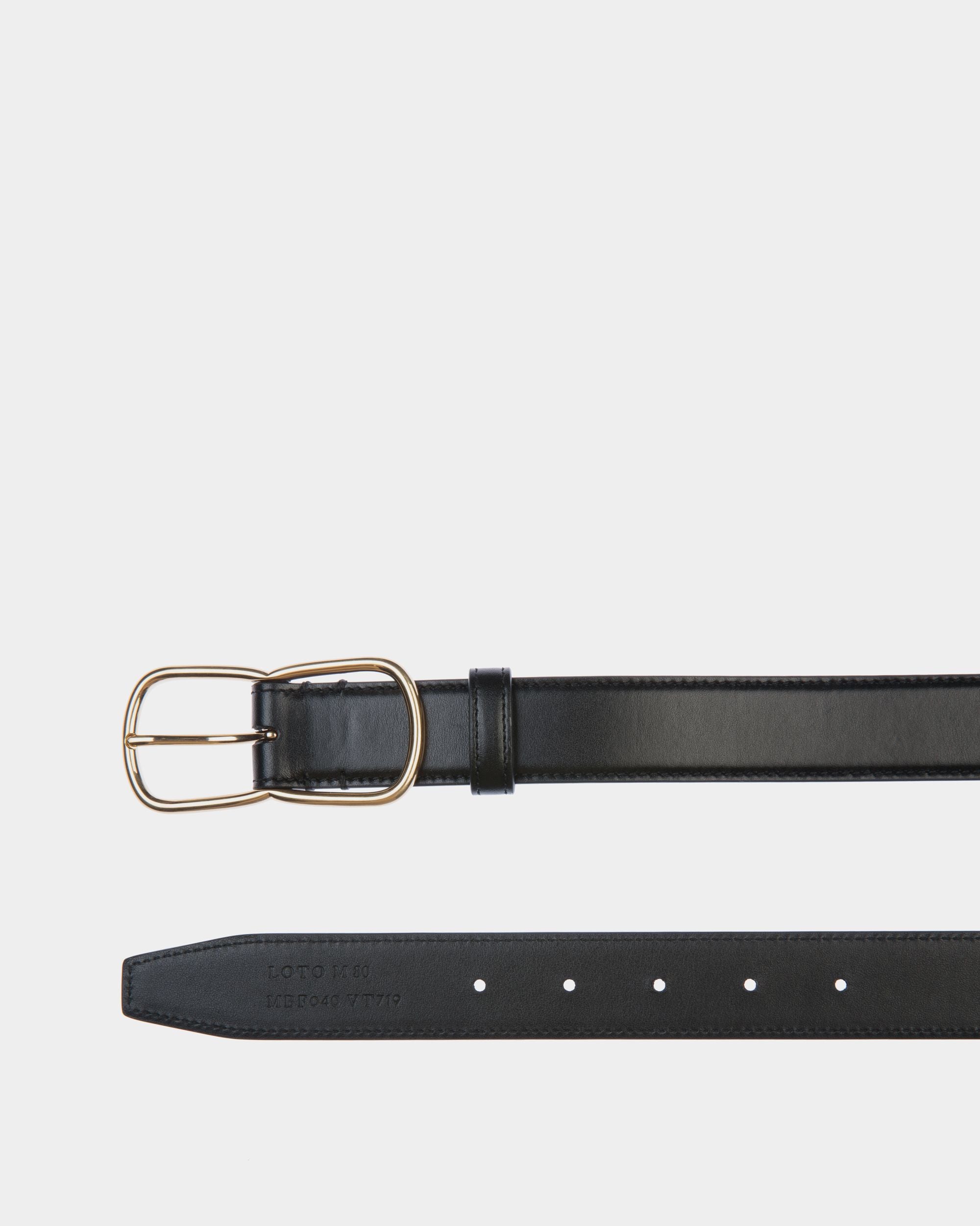 Loto 30 mm Gürtel Aus Leder In Schwarz - Herren - Bally - 02