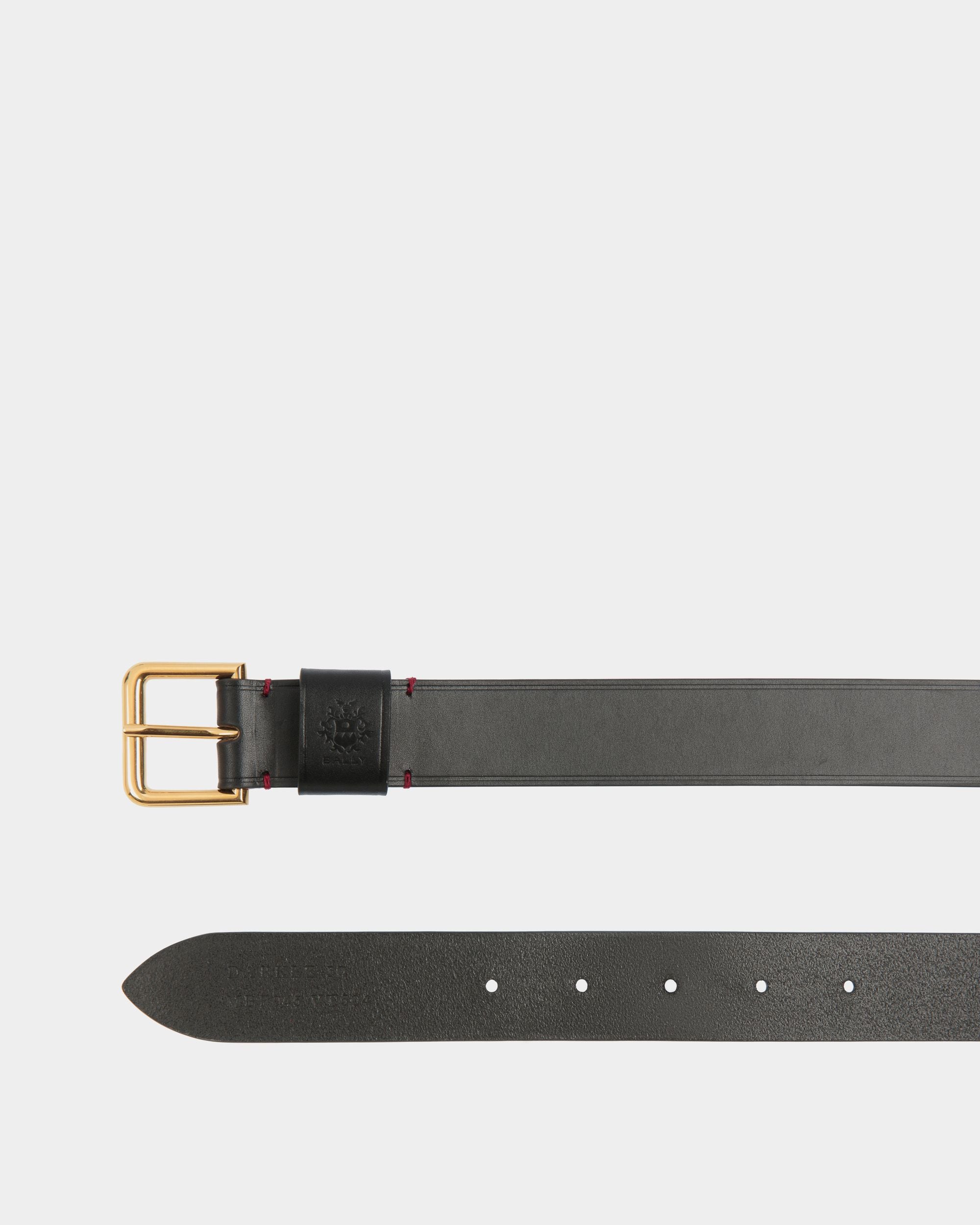 Darkle 30 mm Gürtel Aus Schwarzem Leder - Herren - Bally - 02