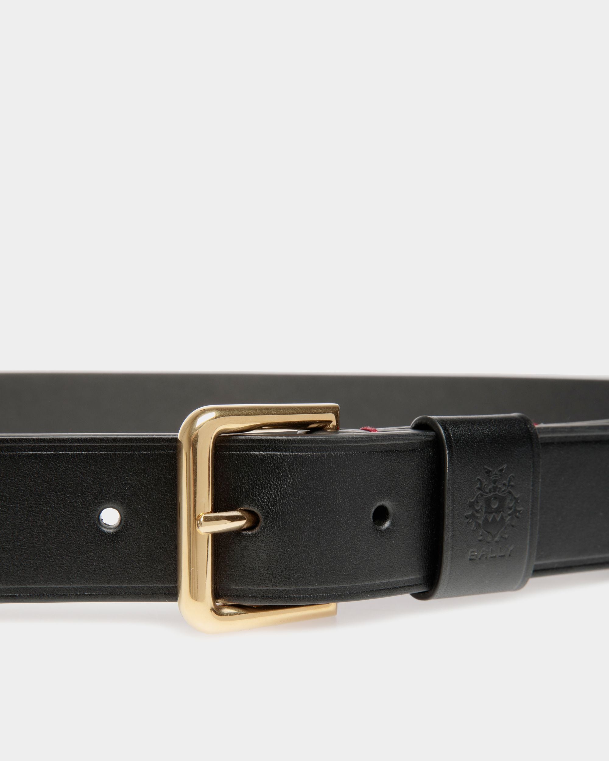 Darkle 30 mm Gürtel Aus Schwarzem Leder - Herren - Bally - 03