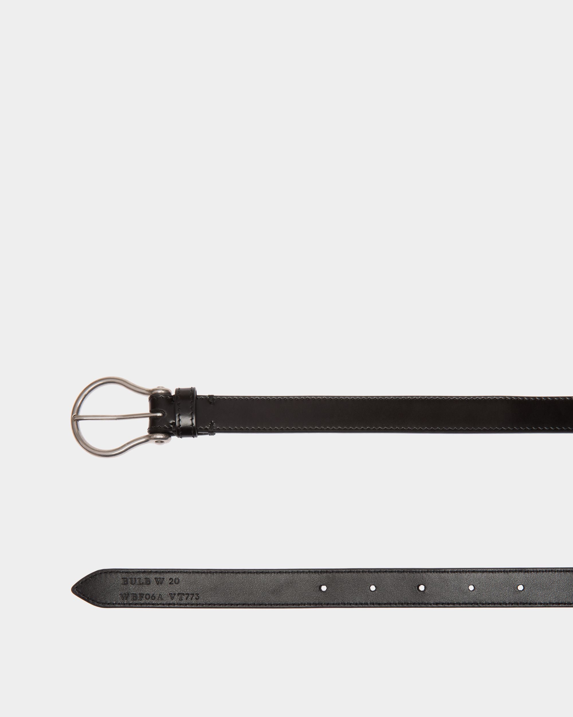 Ray Gürtel Aus Schwarzem Leder - Herren - Bally - 02