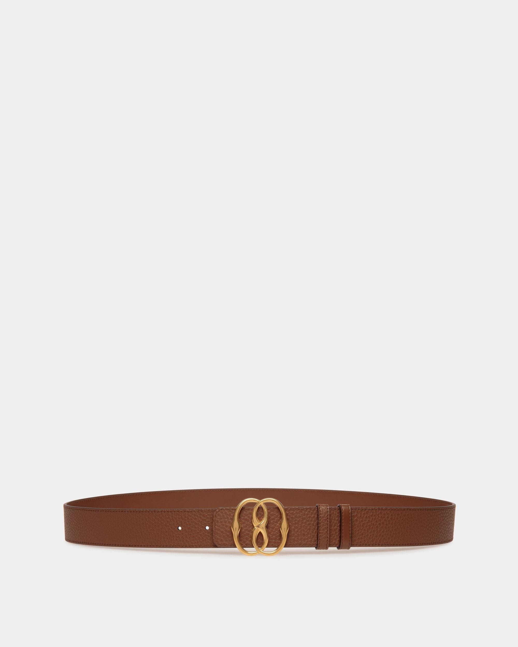 Bally Iconic 35 Mm Gürtel Aus Braunem Leder - Herren - Bally - 01