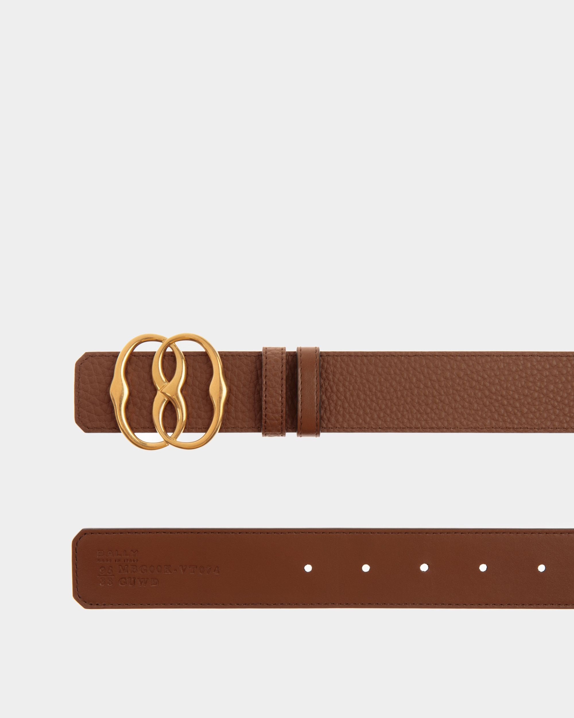 Bally Iconic 35 Mm Gürtel Aus Braunem Leder - Herren - Bally - 02