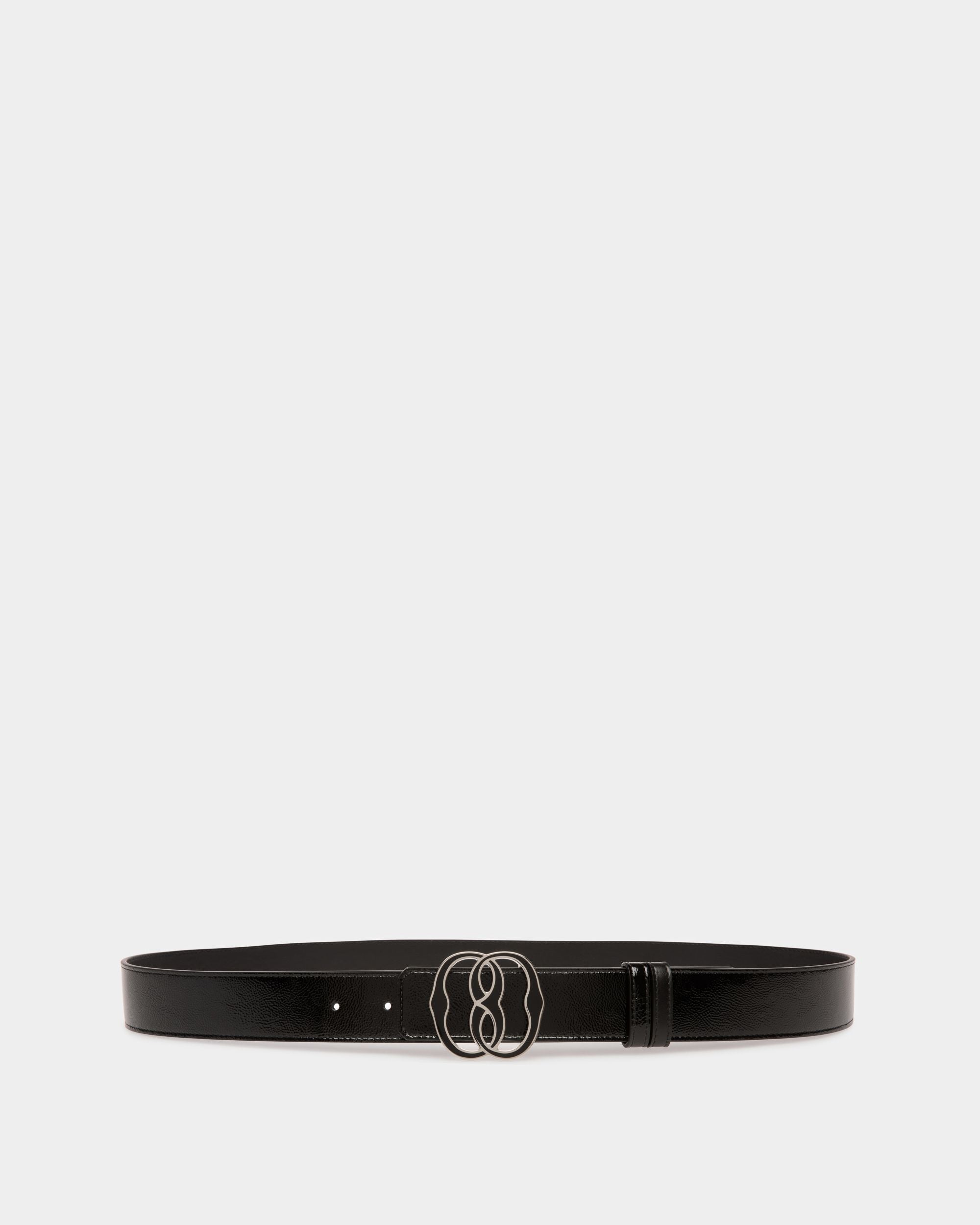 Bally Iconic Buckle Fixed-Reversible Belt In Black Leather - Herren - Bally - 01