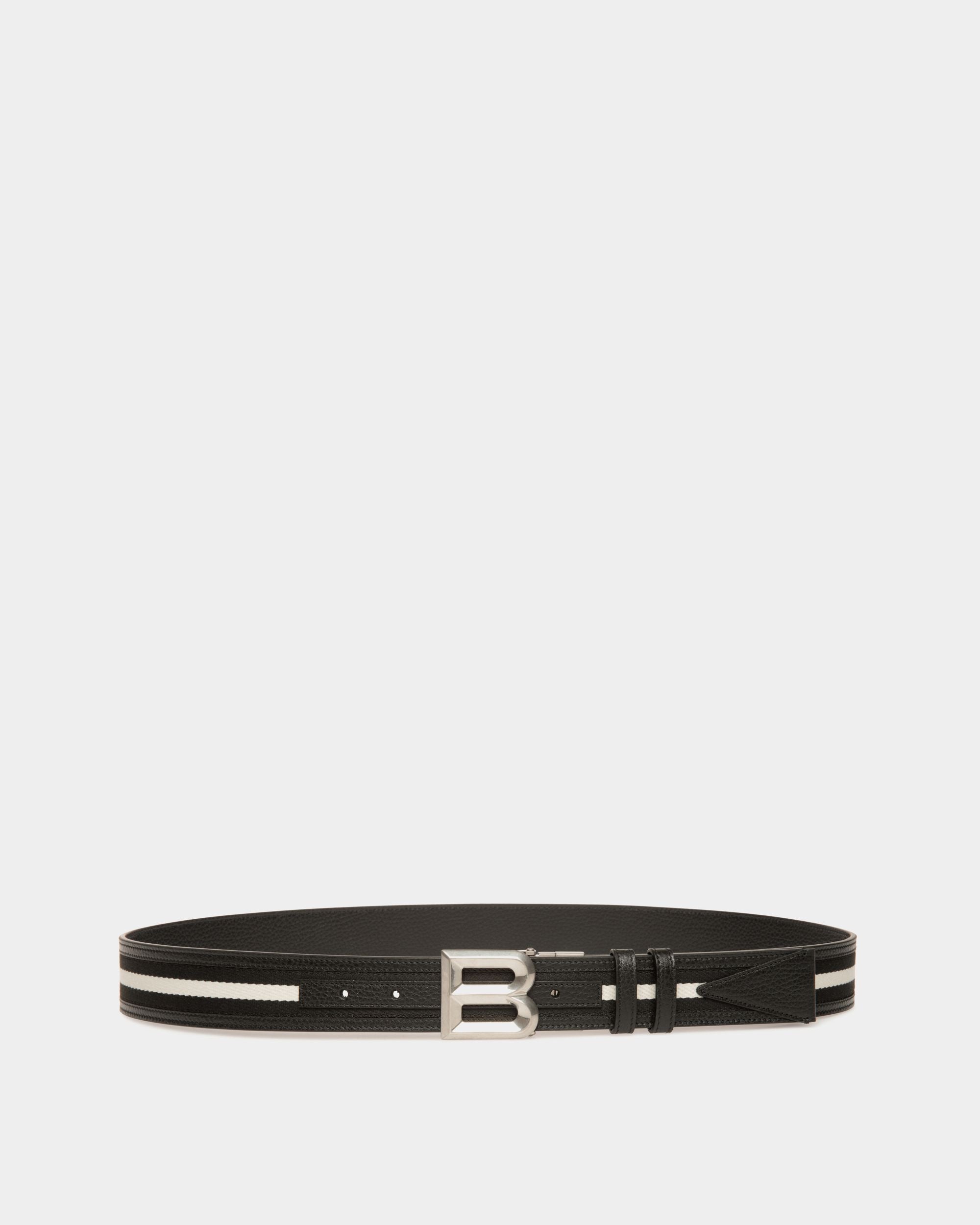 B Bold 35 mm Wendegürtel Aus Stoff Und Leder - Herren - Bally - 01