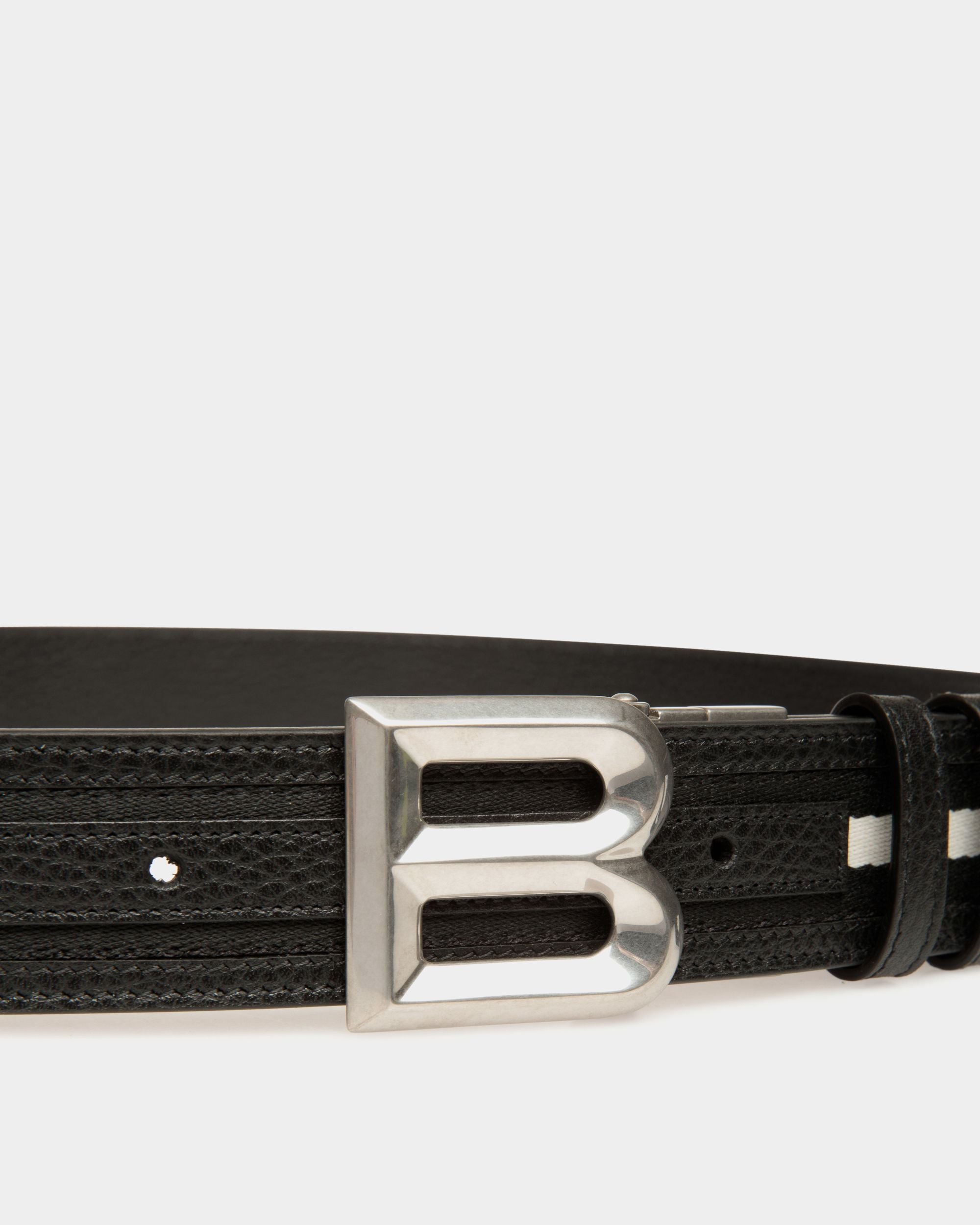 B Bold 35 mm Wendegürtel Aus Stoff Und Leder - Herren - Bally - 04