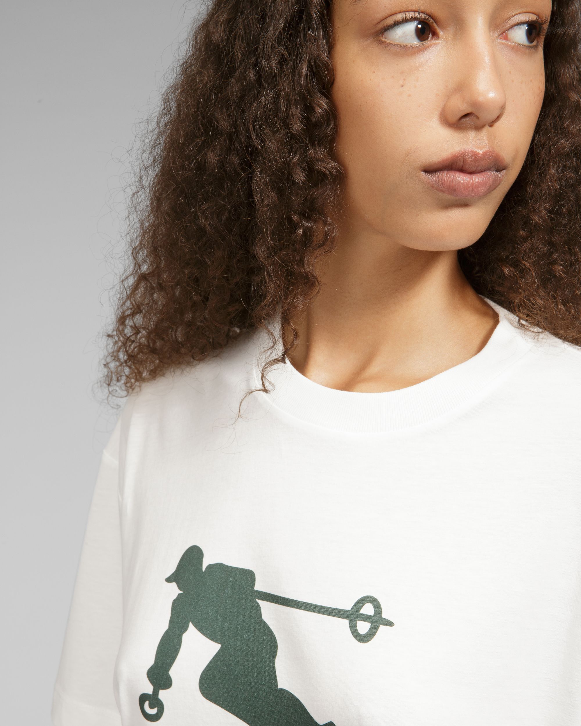 T-Shirt Ski St Moritz Baumwoll-T-Shirt In Elfenbein - Herren - Bally - 09