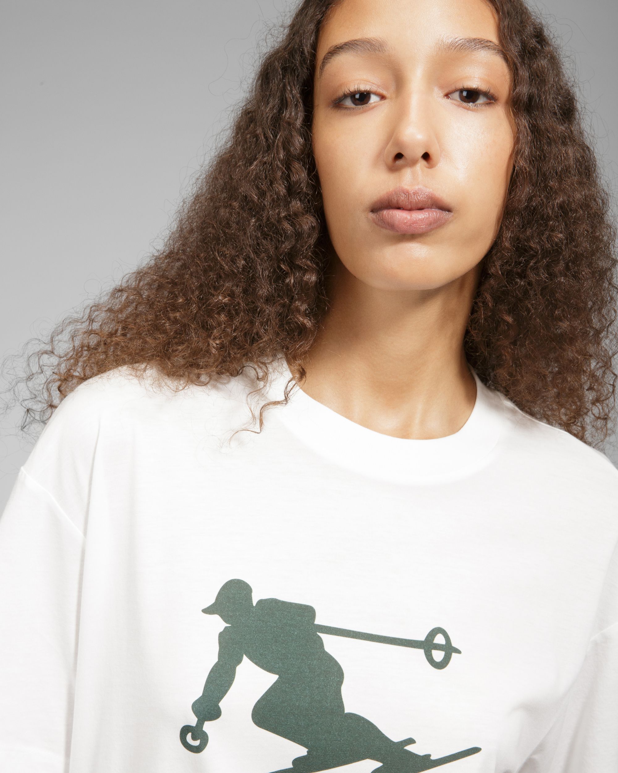 T-Shirt Ski St Moritz Baumwoll-T-Shirt In Elfenbein - Herren - Bally - 08