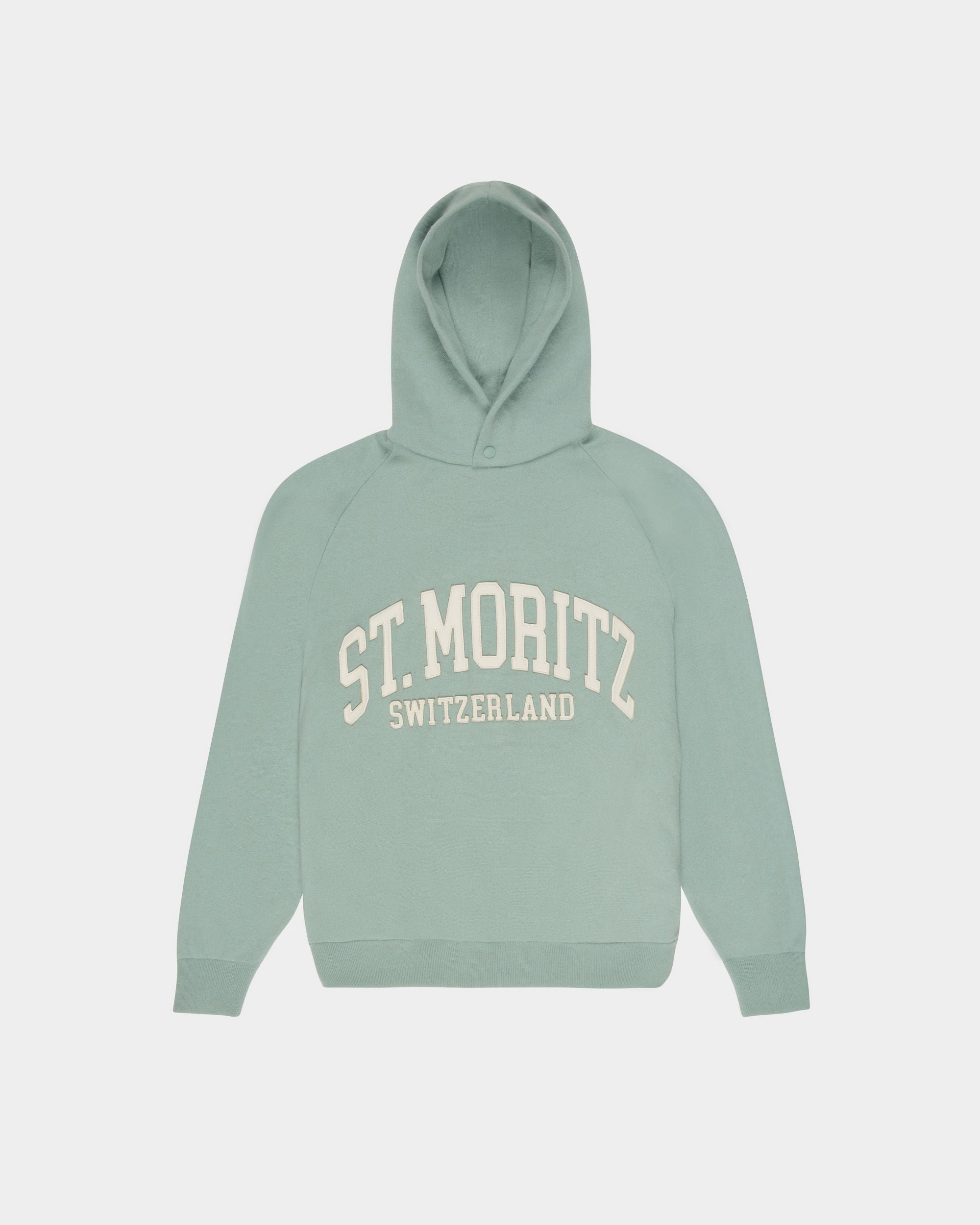 Hoodie St Moritz Kaschmir-Sweatshirt In Hellblau - Herren - Bally - 01