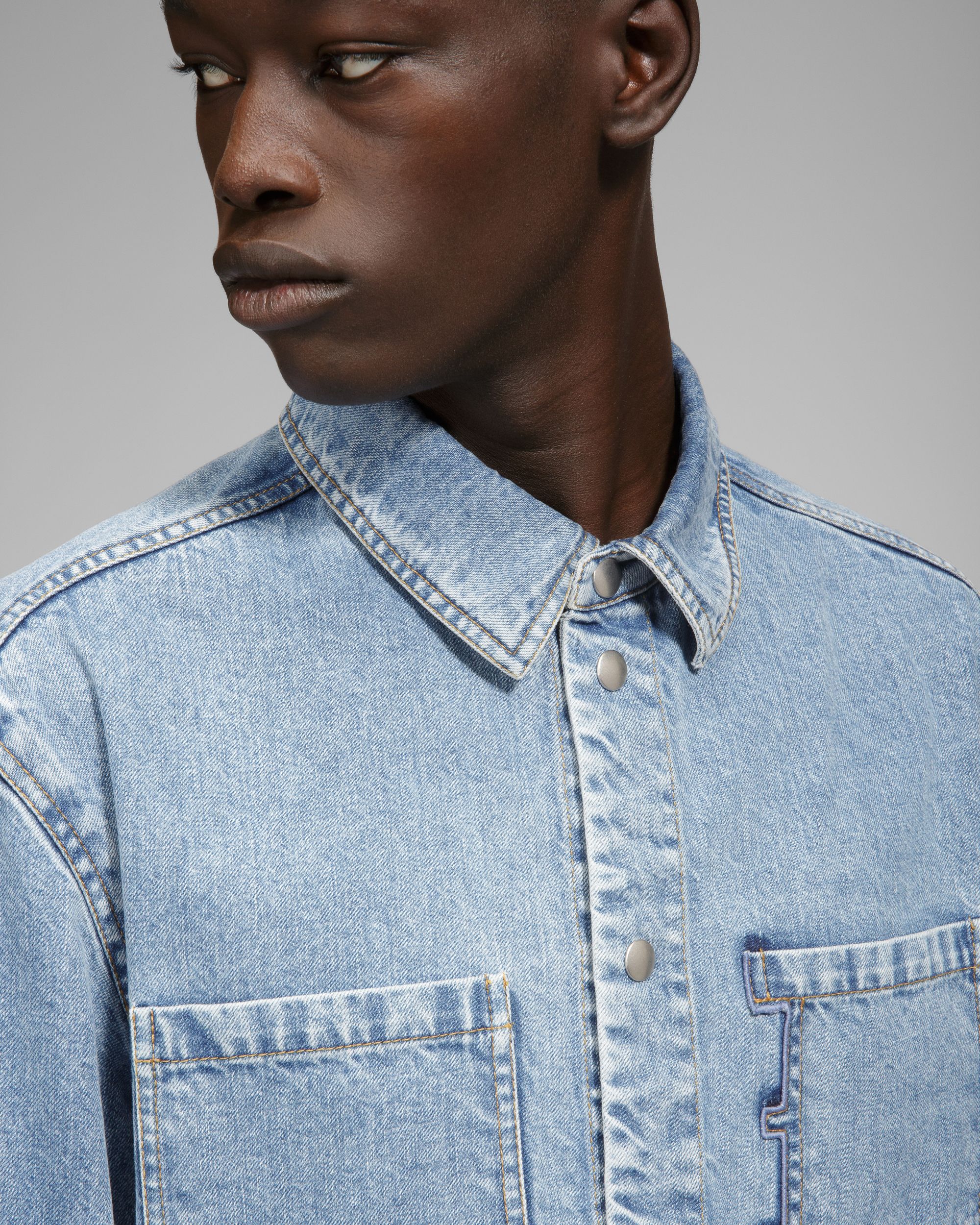 Baumwollhemd Baumwollhemd In Denimblau - Herren - Bally - 03
