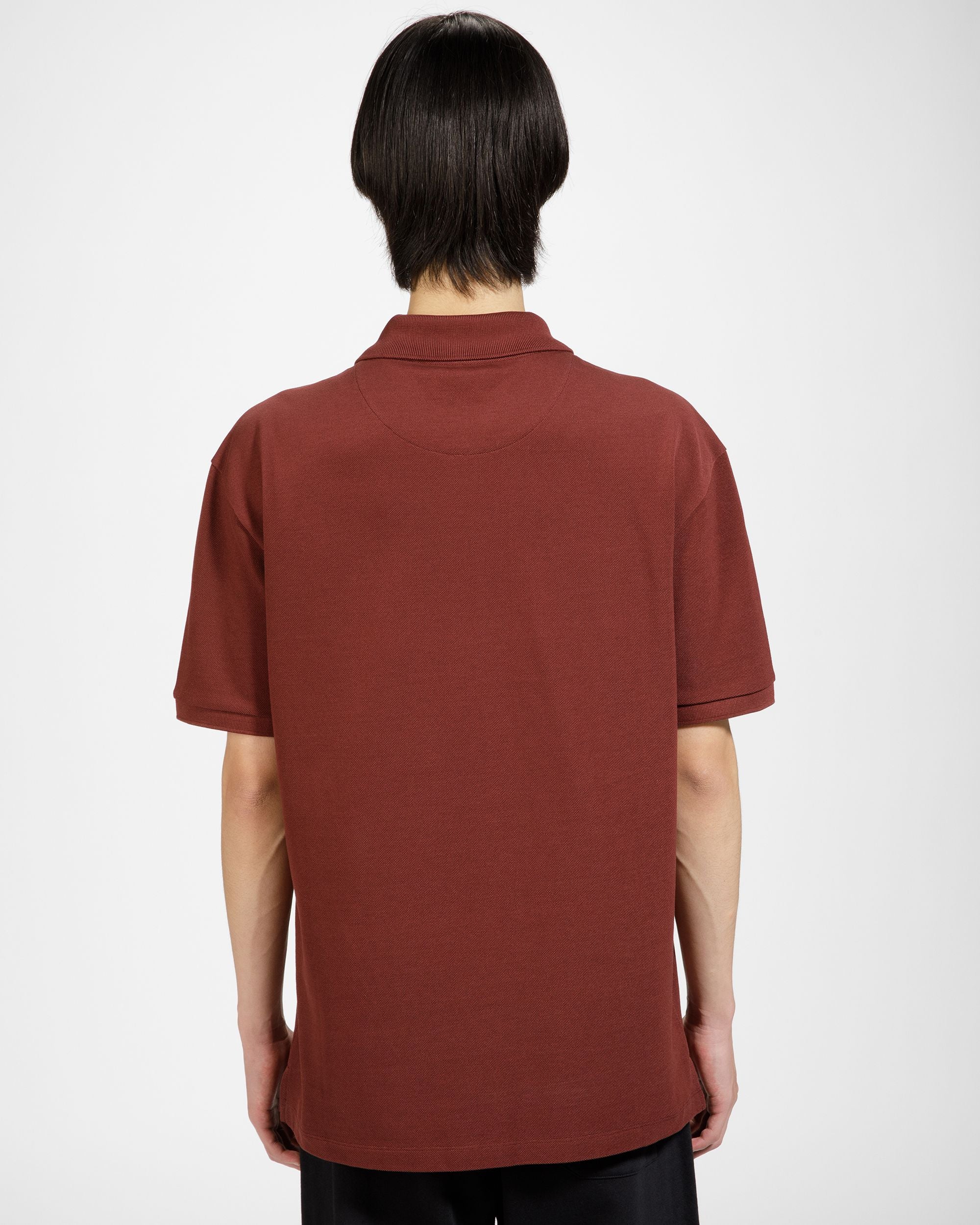 Poloshirt Mit Kaninchen-Logo Baumwoll-Poloshirt In Heritage-Rot - Herren - Bally - 02