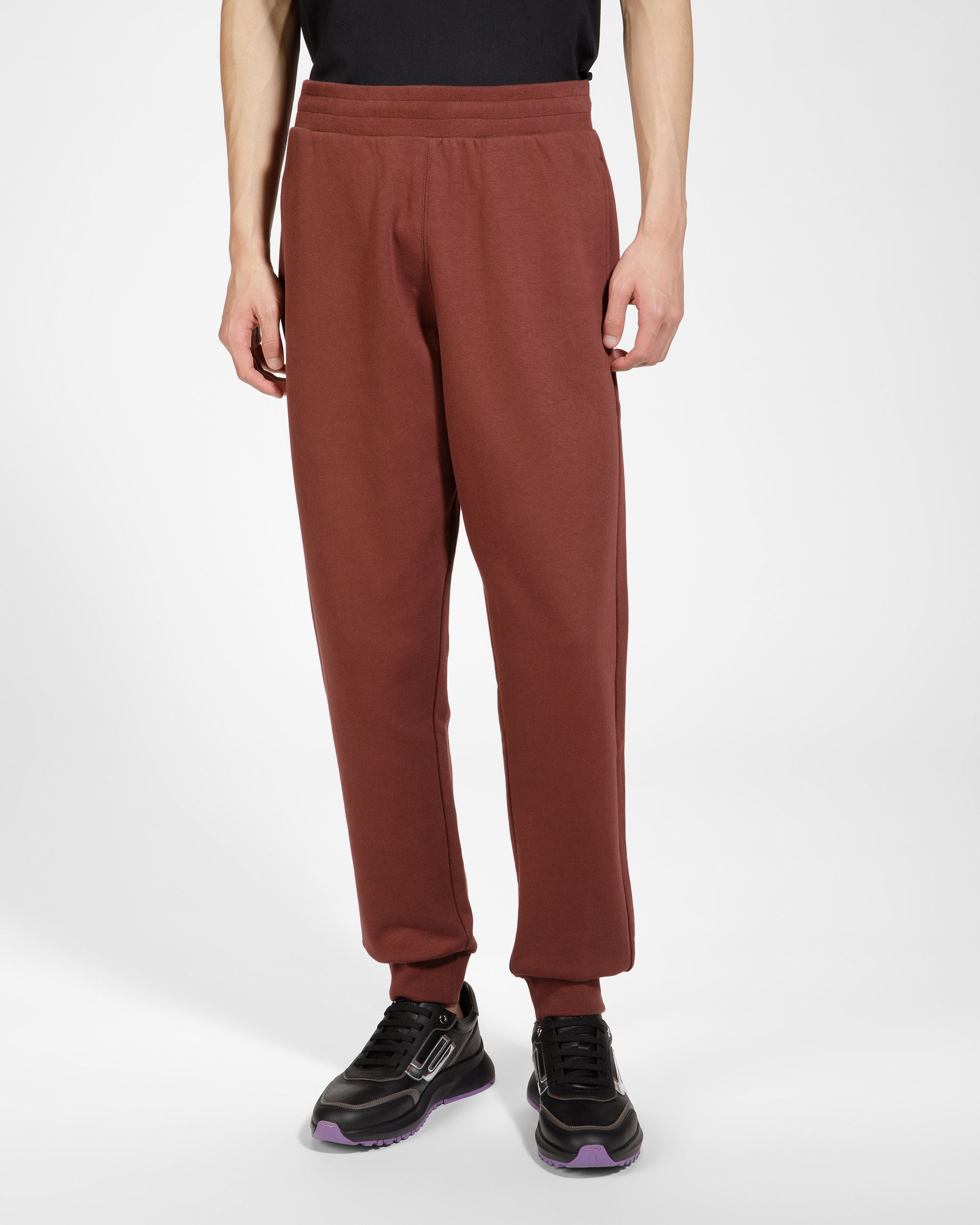 Sweathose Mit Kaninchen-Logo Hose Aus Baumwollmischung In Heritage-Rot - Herren - Bally - 01
