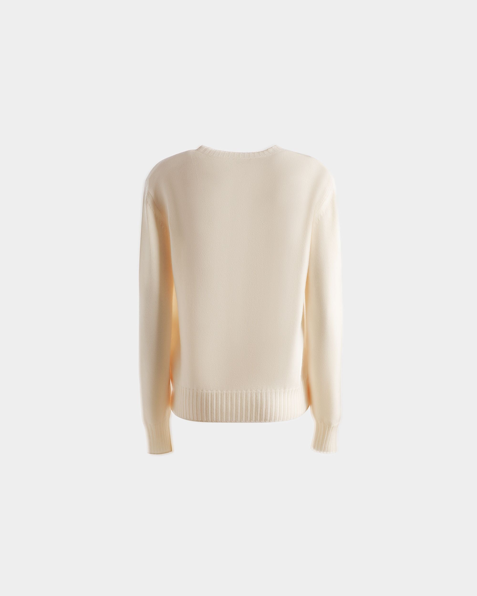 Pullover Aus Wolle In Weiß - Herren - Bally - 02